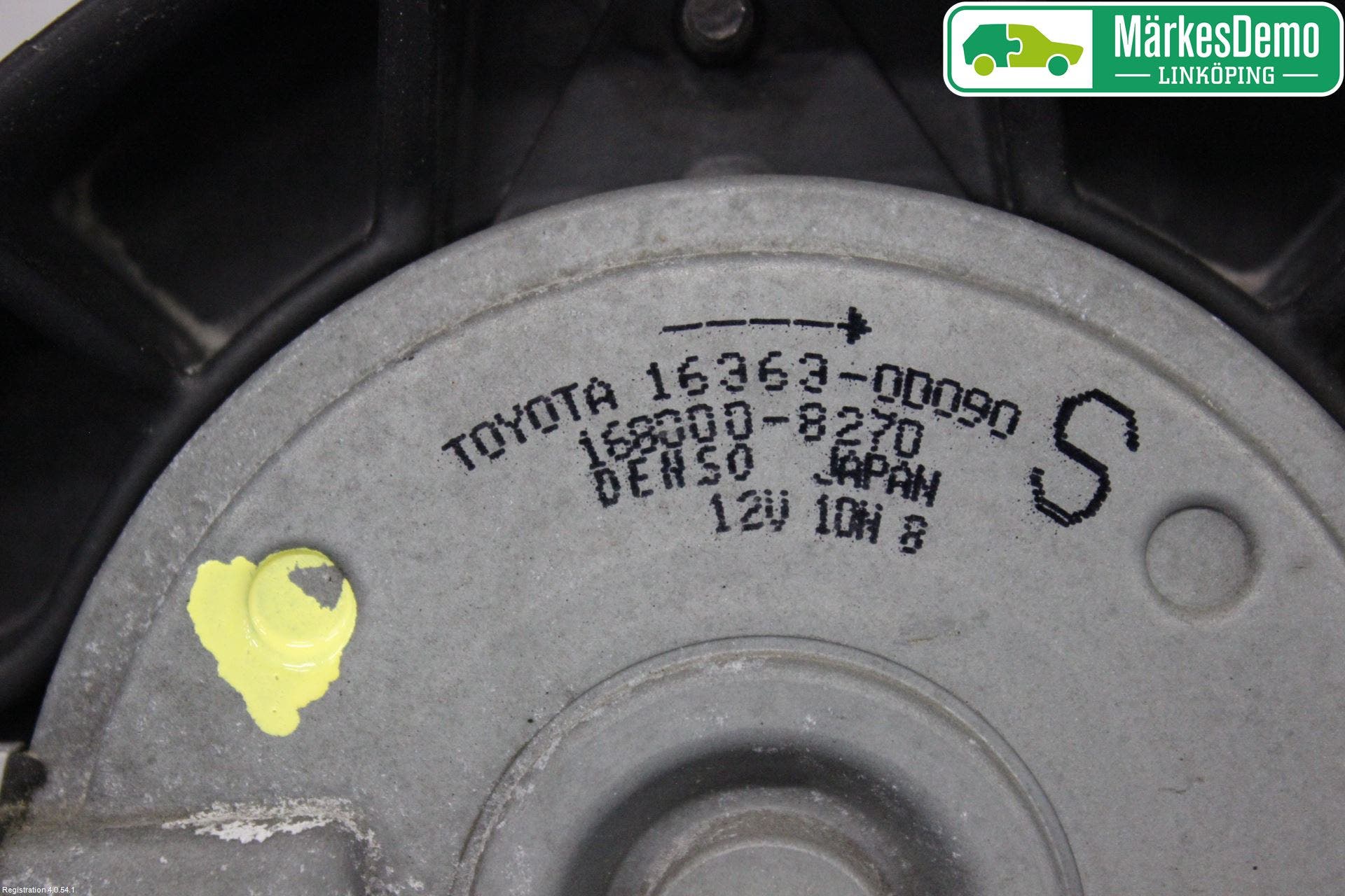 Toyota YARIS XP130 12-14 Kylfläkt El