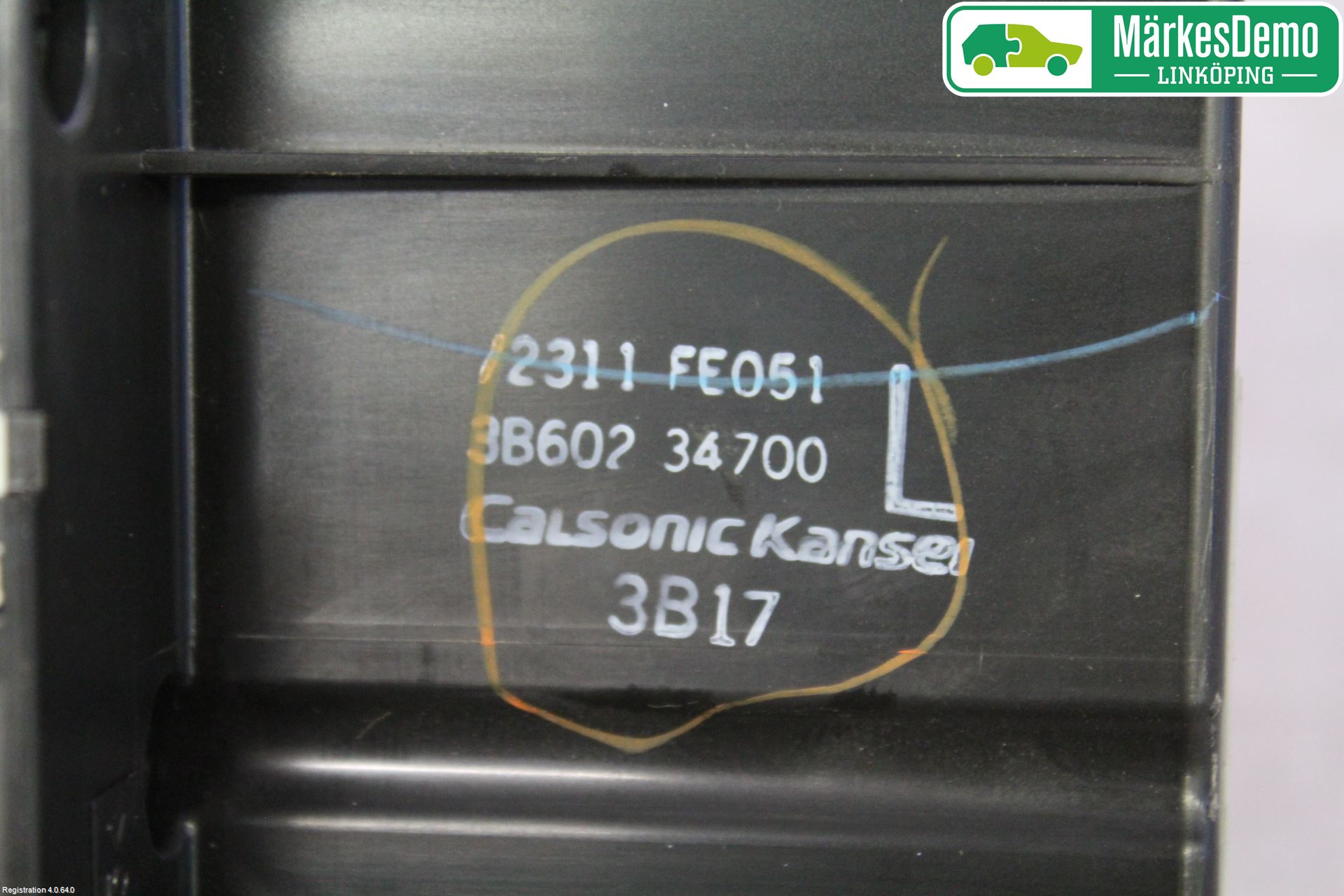 Subaru IMPREZA II  03-05 Ac Styrenhet Ac Manöveren