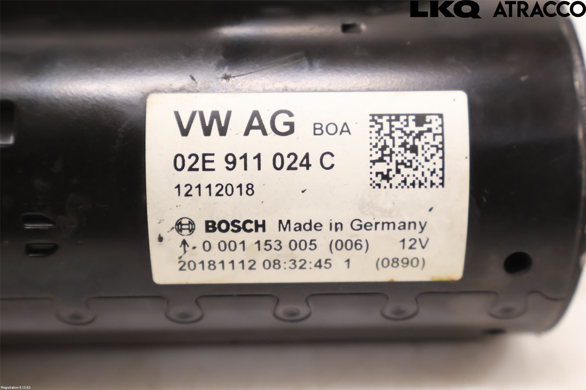 Volkswagen VW CADDY 16-20 Startmotor Diesel