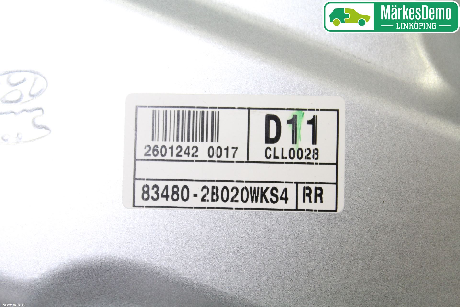 Hyundai SANTA FE  06-12 Fönsterhissmekanism