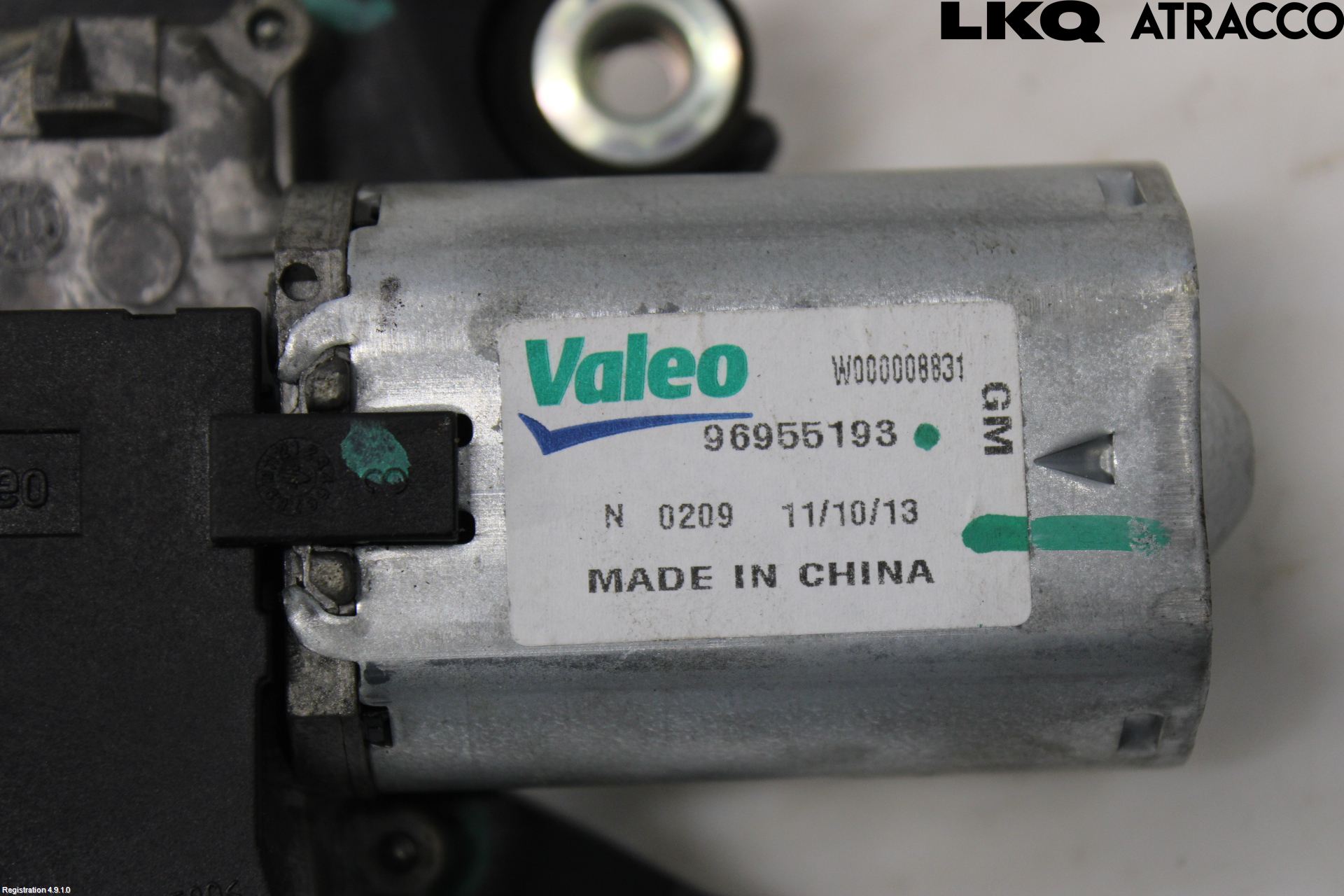 Chevrolet AVEO Torkarmotor Baklucka