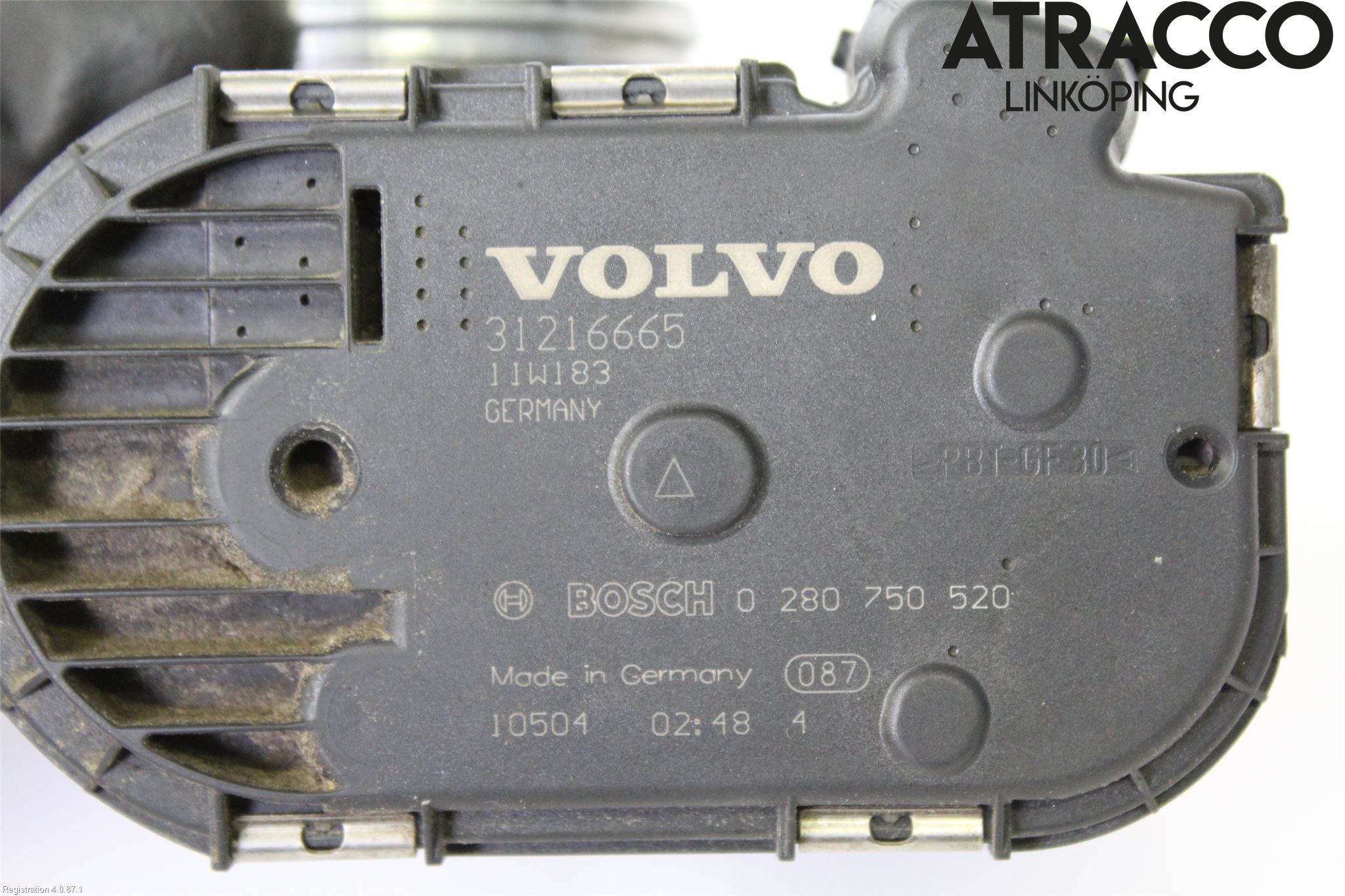 Volvo XC60 09-13 Injspjällhus