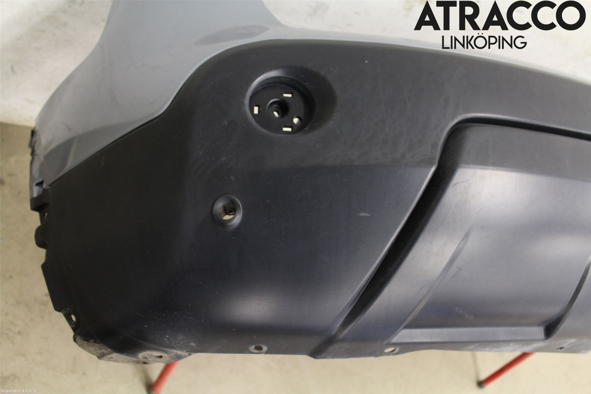 Nissan QASHQAI 10-14 Stötfångarbeklädnad Bak