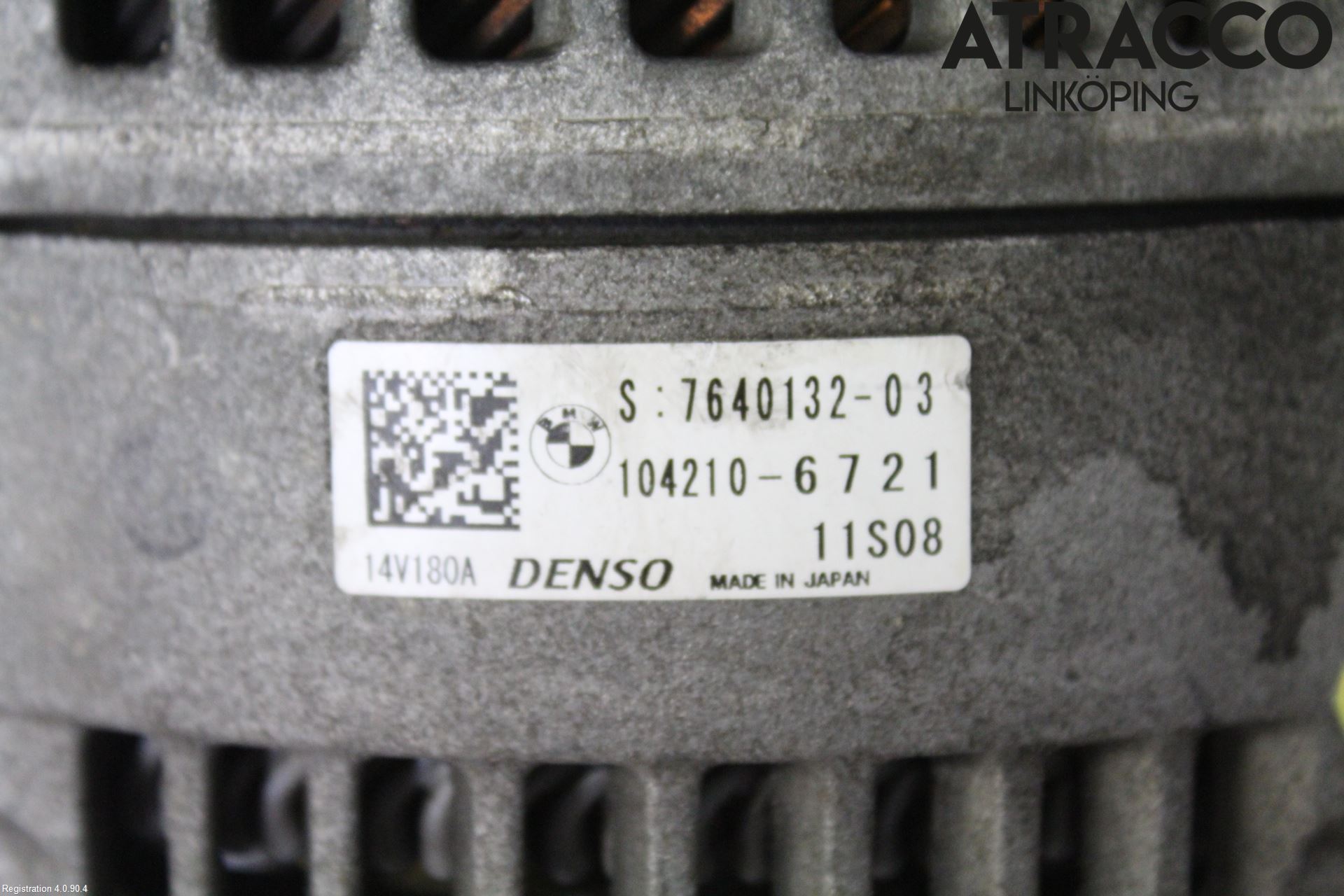 BMW 3 F30/F31/F80 12-19 Generator