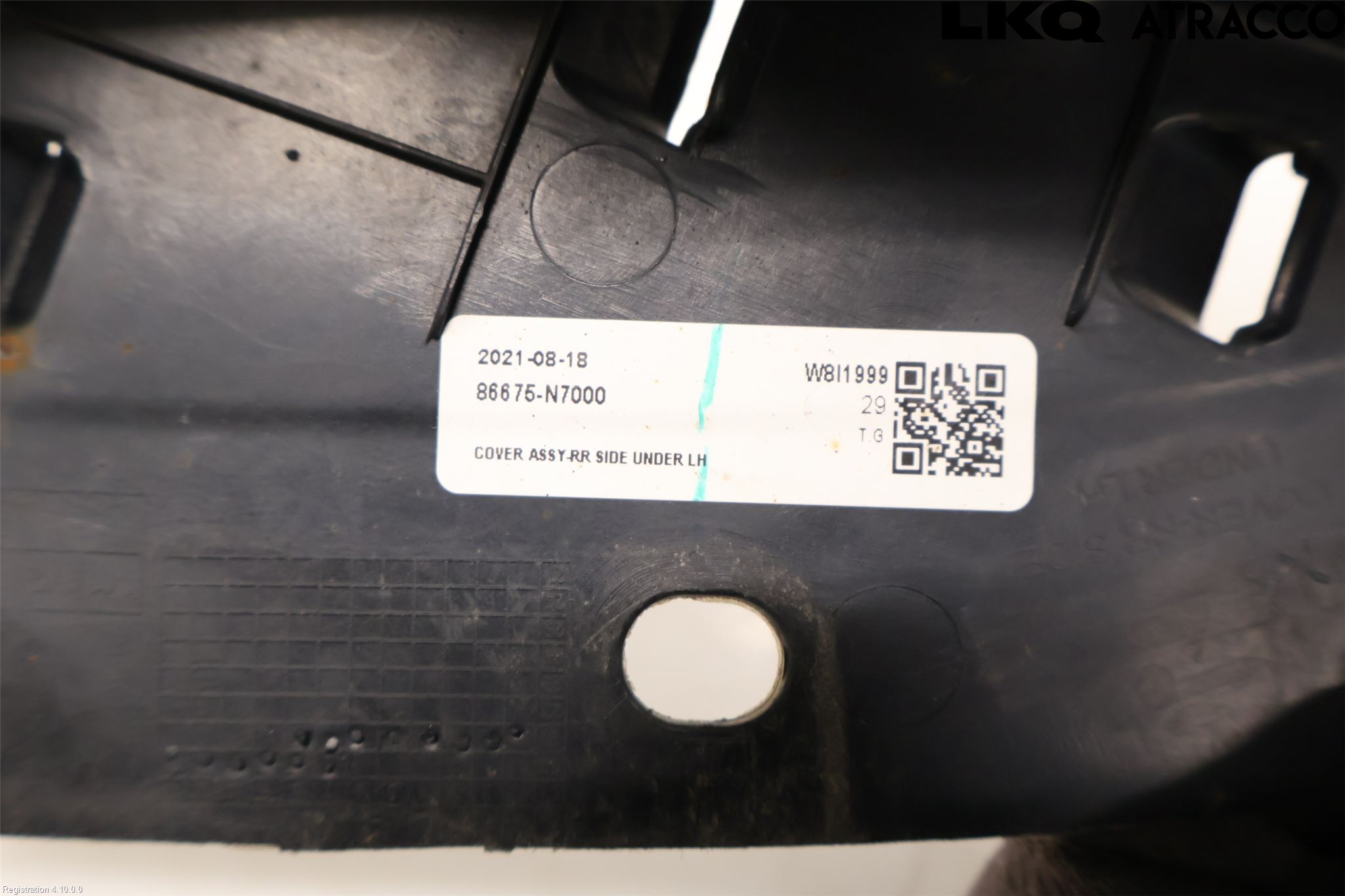 Hyundai TUCSON 05- Stötfångarfäste Bak Vä