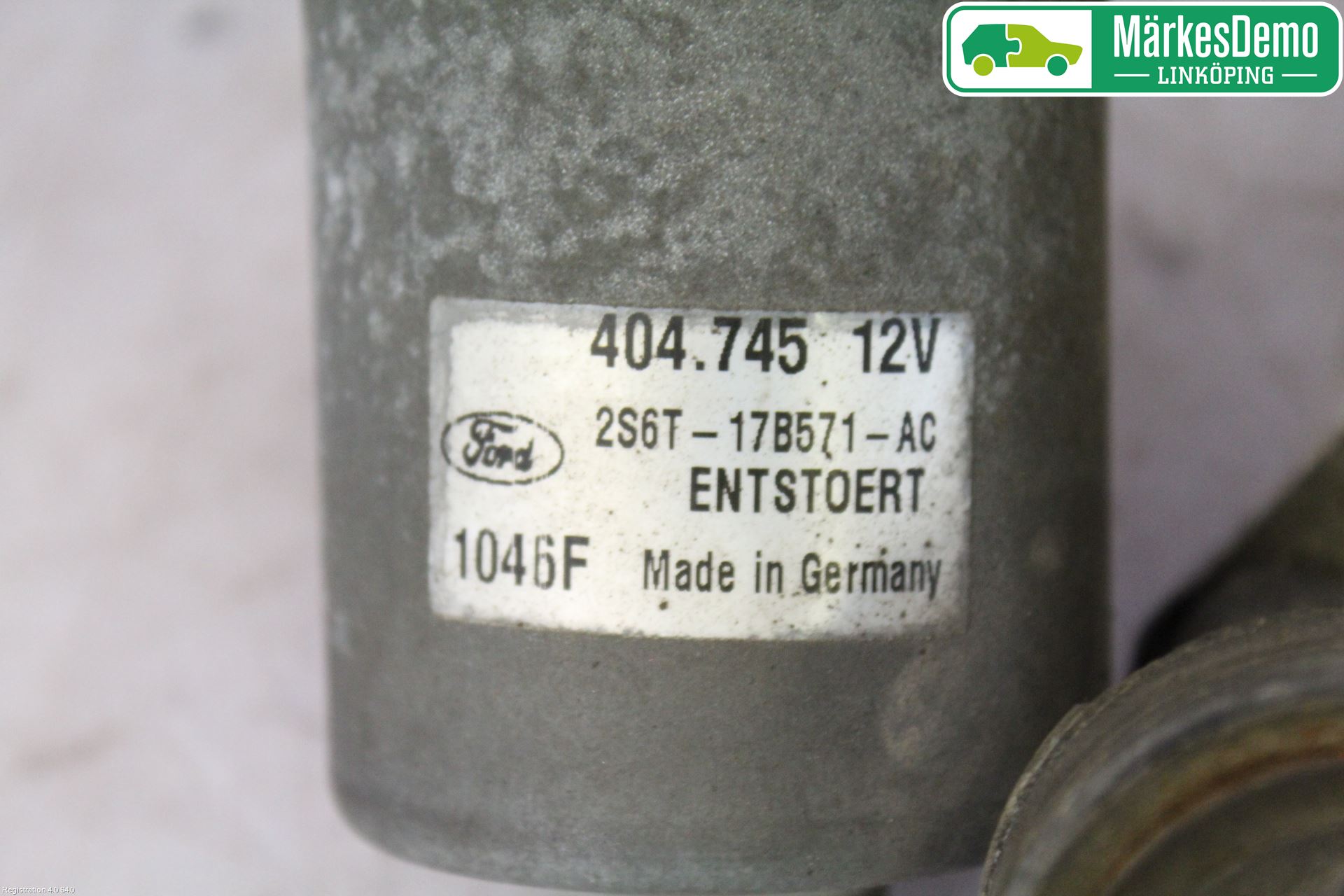 Ford FIESTA     06-08 Torkarmotor Vindruta