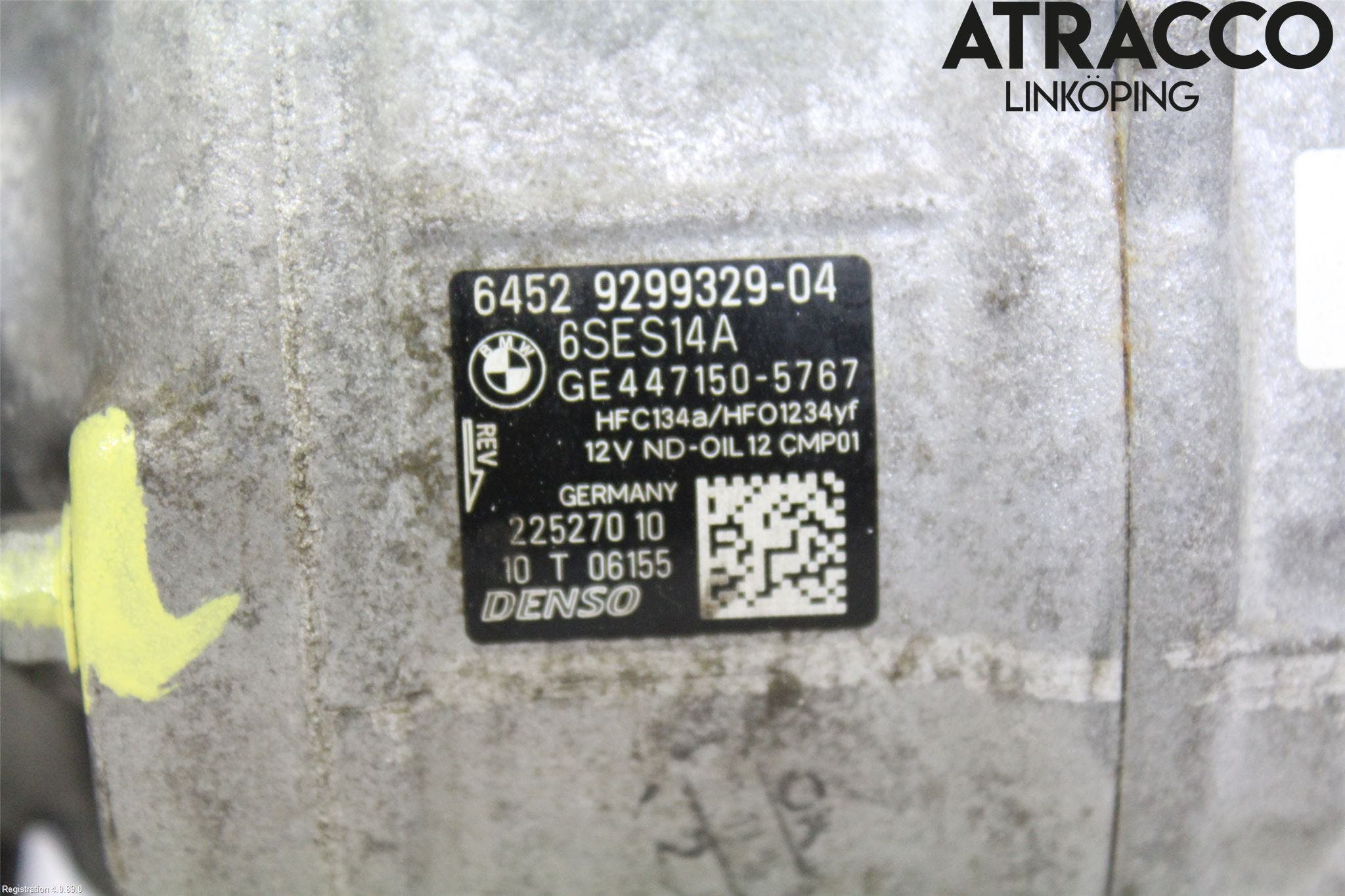 BMW 3 F30/F31/F80 12-19 Ac Kompressor