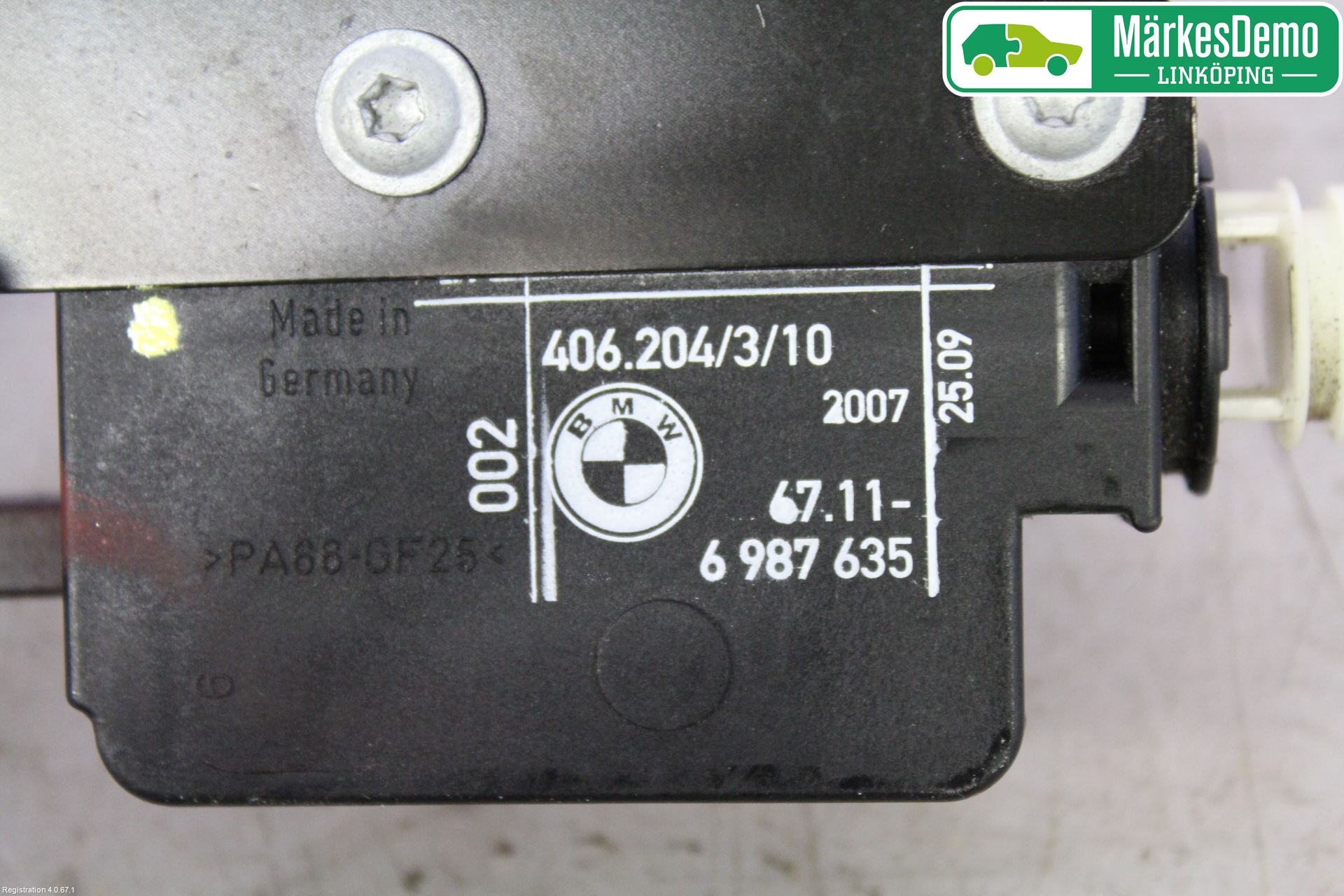 BMW 6 E63/64    02-10 Centrallåsmot Tanklucka