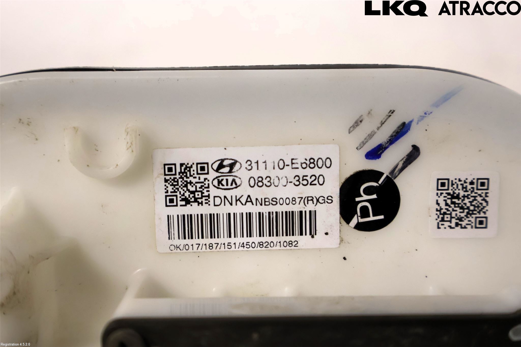 Kia OPTIMA 16-20 Bränslepump El