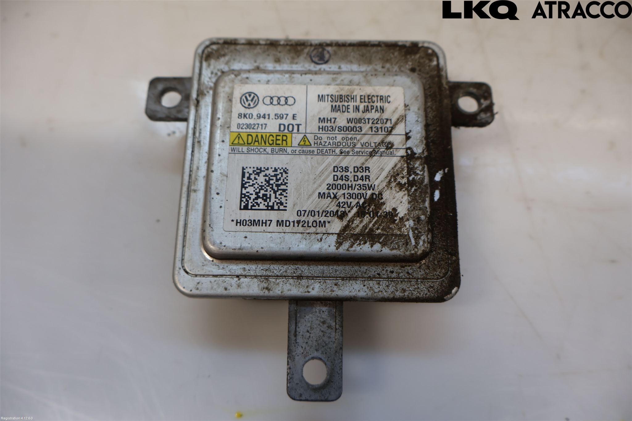 Audi A4 ALLROAD 09-16 Styrenhet Strålkastare