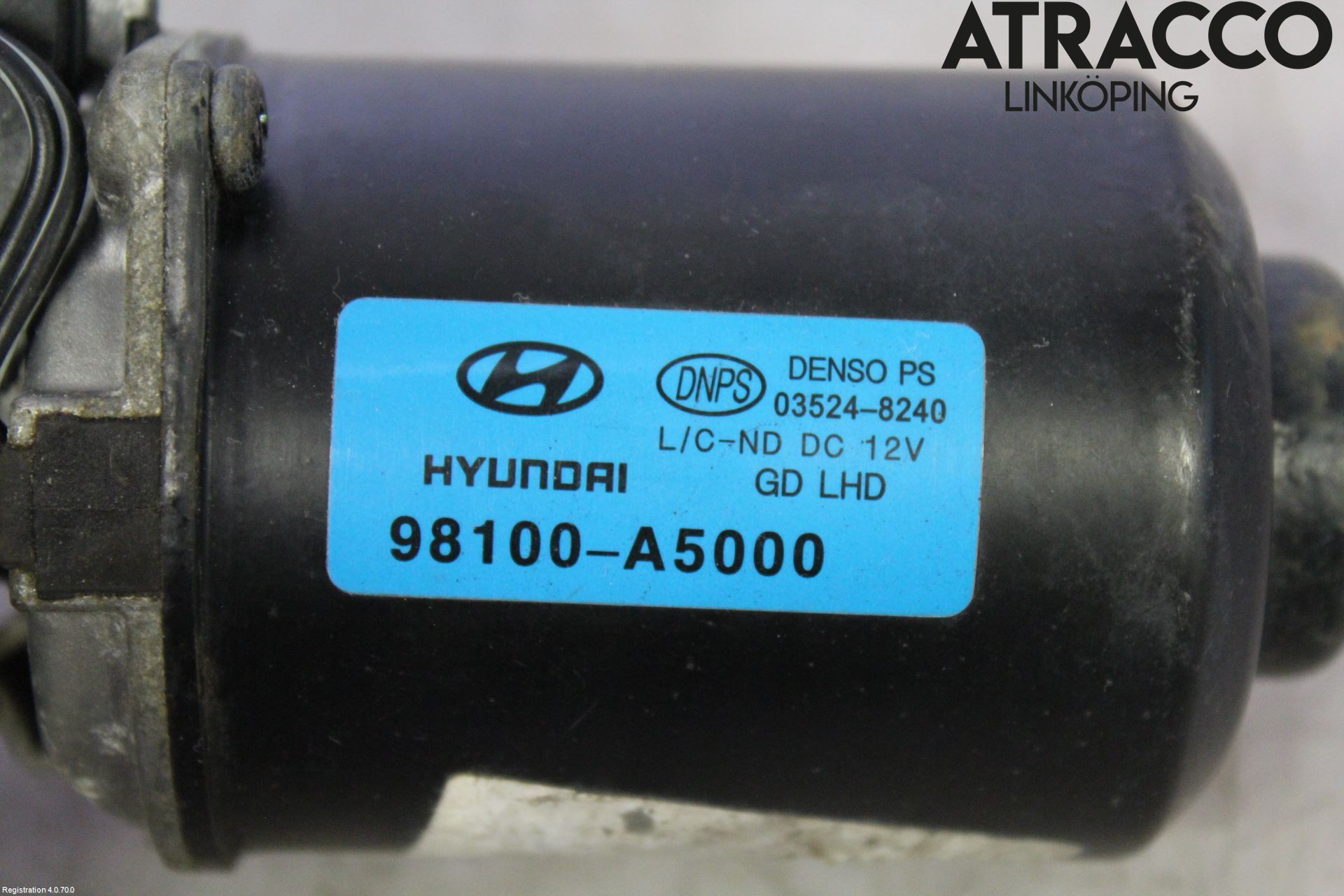 Hyundai i30 GD 13-17 Torkarmotor Vindruta