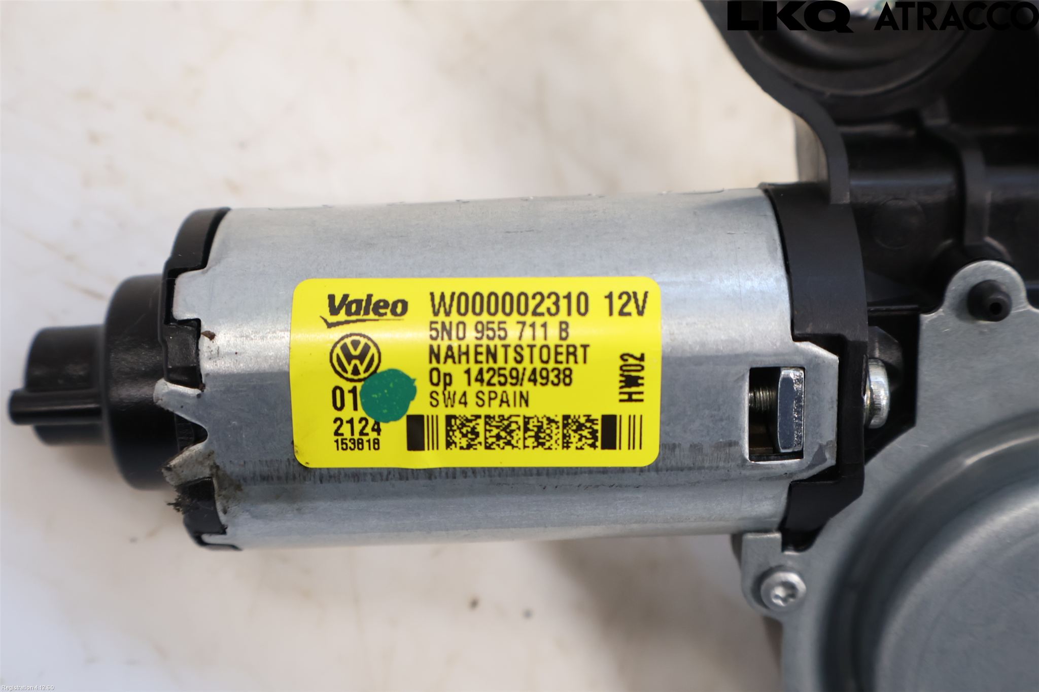 Volkswagen VW TIGUAN 07-16 Torkarmotor Baklucka