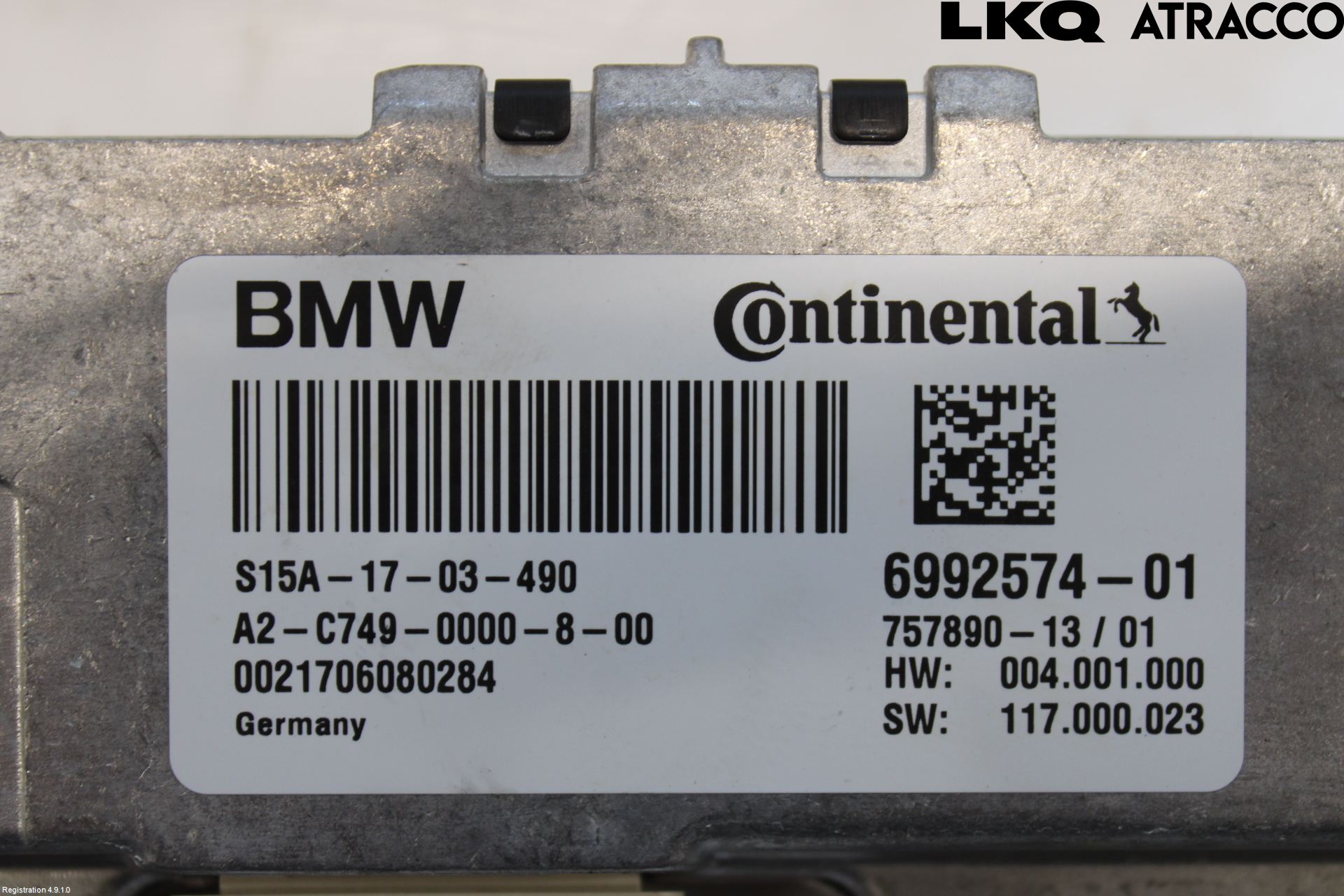 BMW 5 G30/G31/F90 17-23 Sensor Aktivt Kollisionsskydd