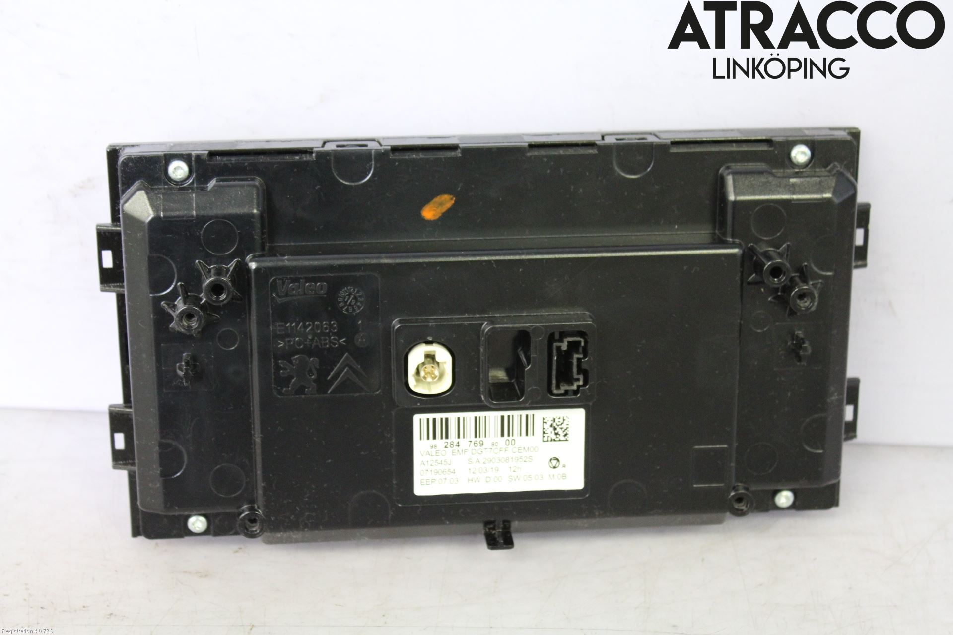 Peugeot 308 14-21 Multifunktionsdisplay