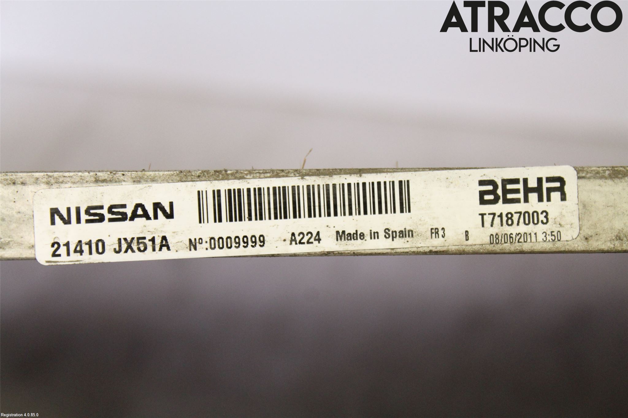 Nissan NV200/NV200 COMBI Kylare Man