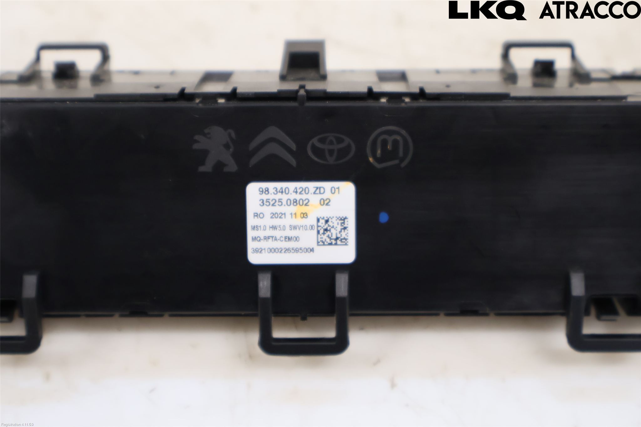 Opel VIVARO 20- Ac Styrenhet Ac Manöveren