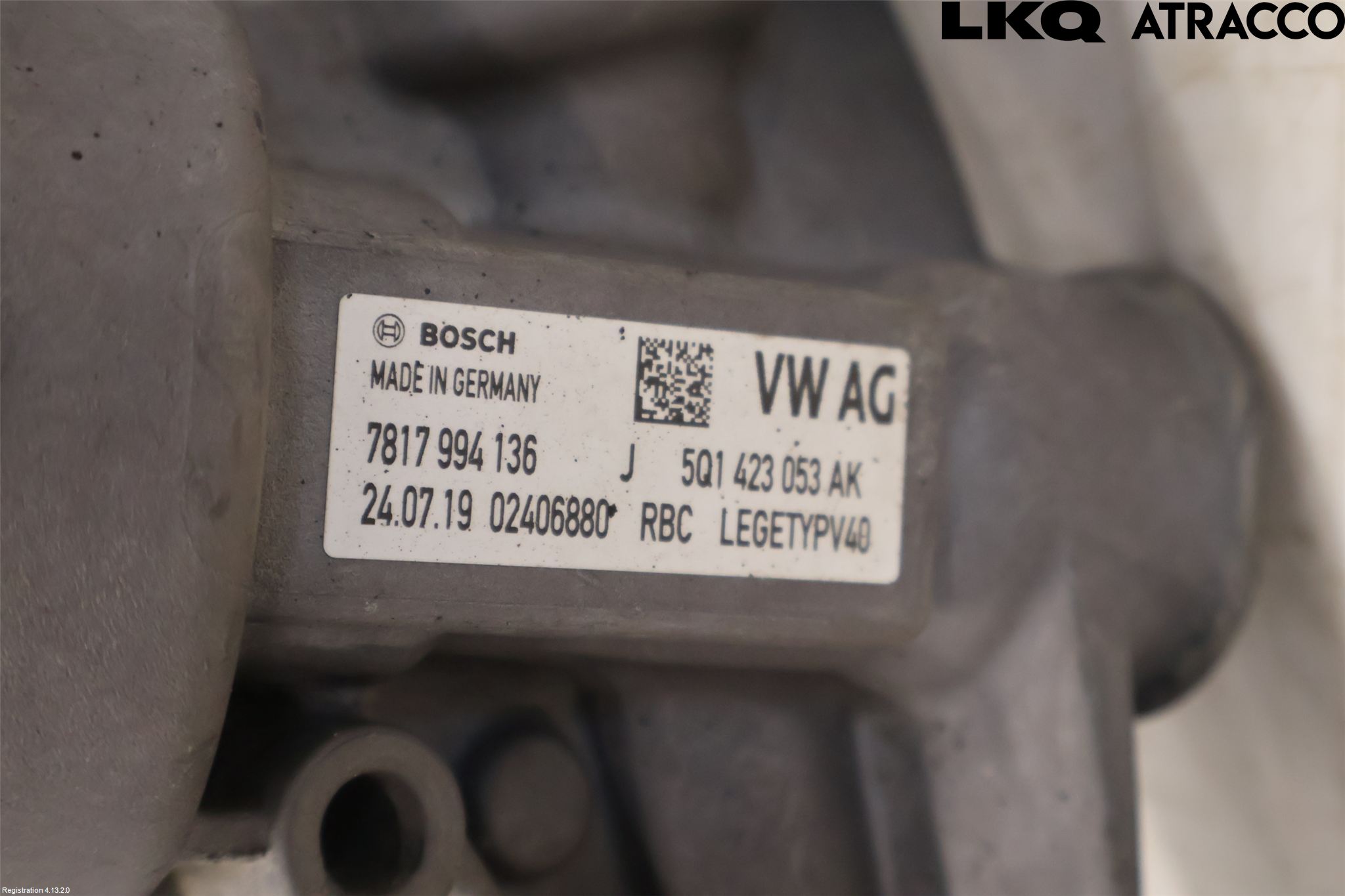 Volkswagen VW GOLF / E-GOLF VII 13-20 Styrväxel-Snäcka Elektrisk