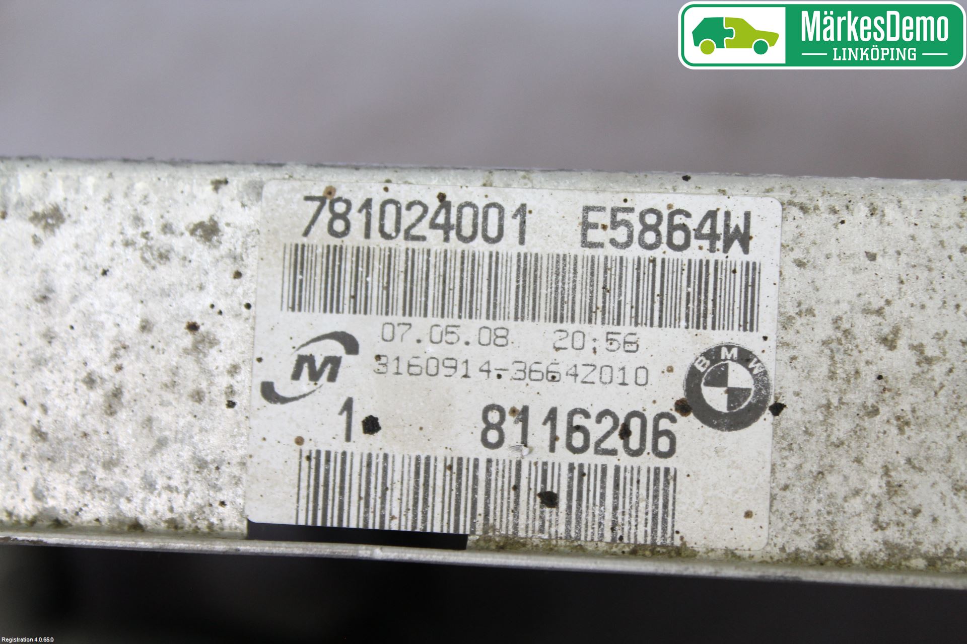 BMW 3 E90/91 SED/TOU 05-12 Kylare Aut