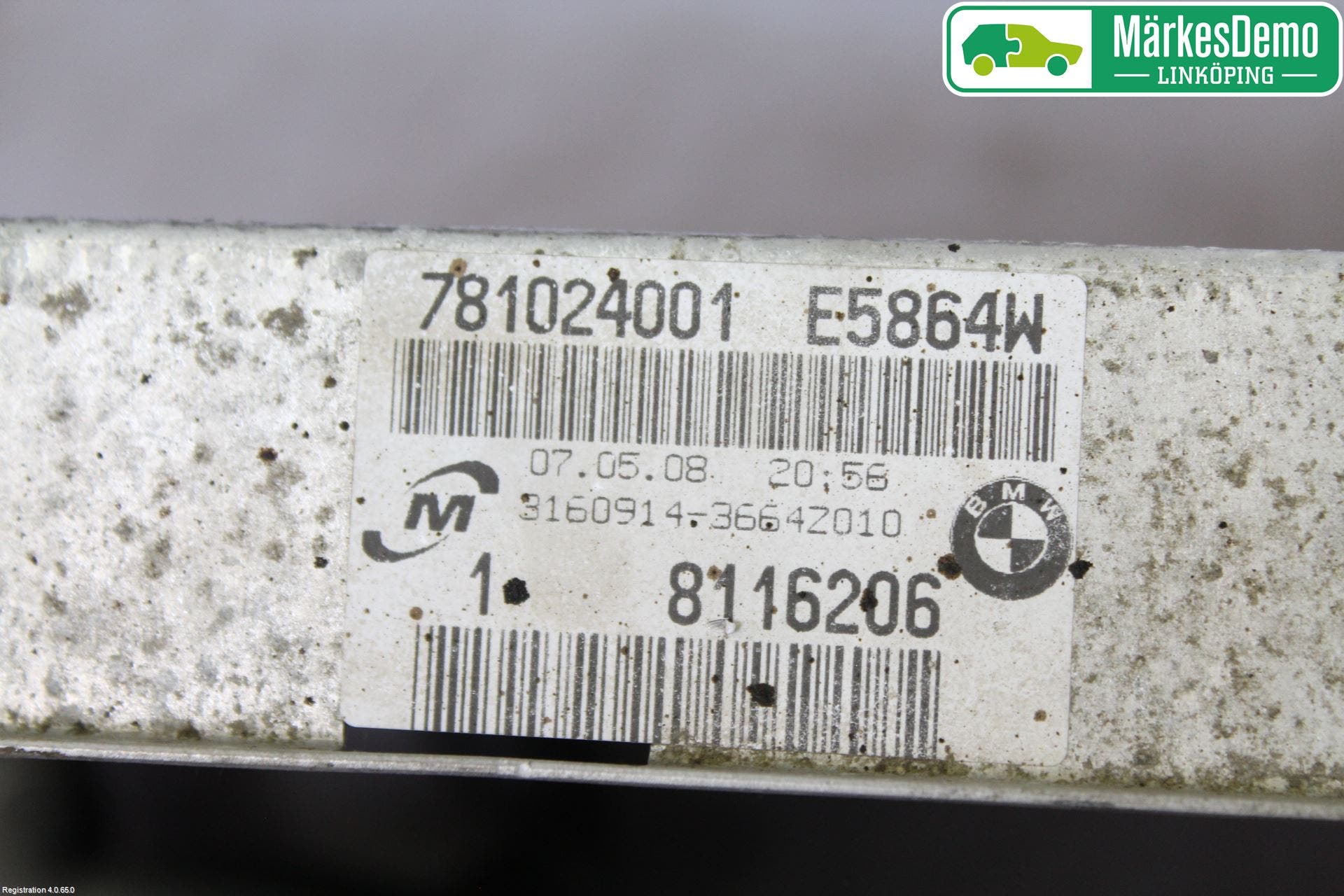 BMW 3 E90/91 SED/TOU 05-12 Kylare Aut