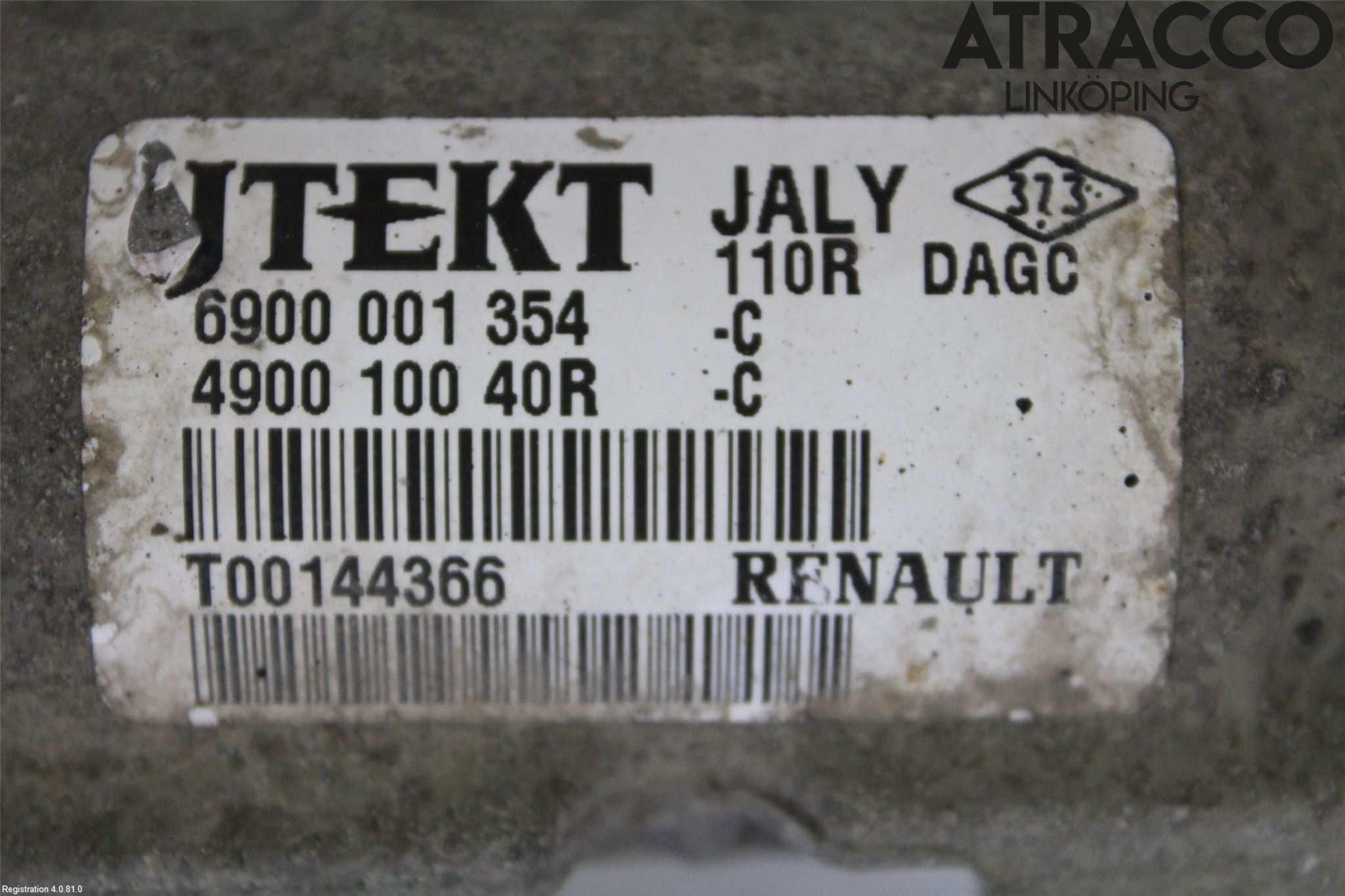 Renault LAGUNA III 08-10 Styrväxel Servo -Snäcka