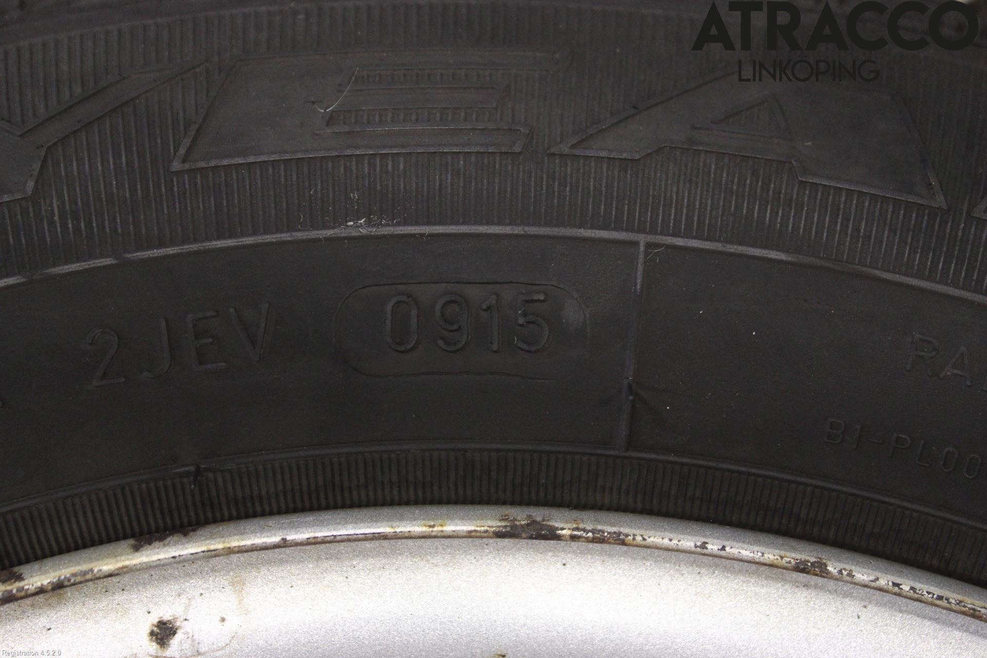 Citroen BERLINGO  03-07 Sommardäck Plåtfälg 4St