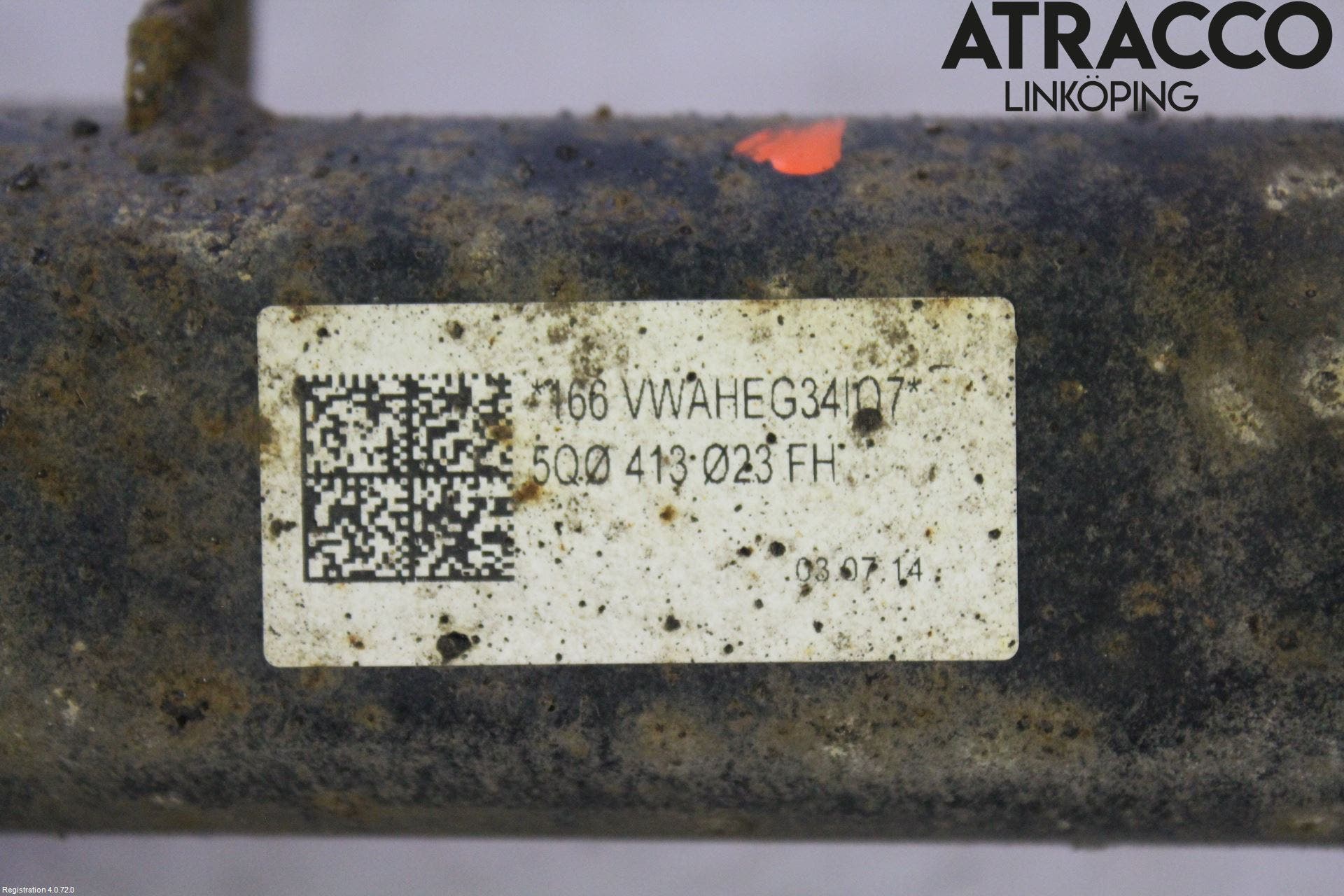 Volkswagen VW GOLF / E-GOLF VII 13-20 Fjäderben Fram Vänster