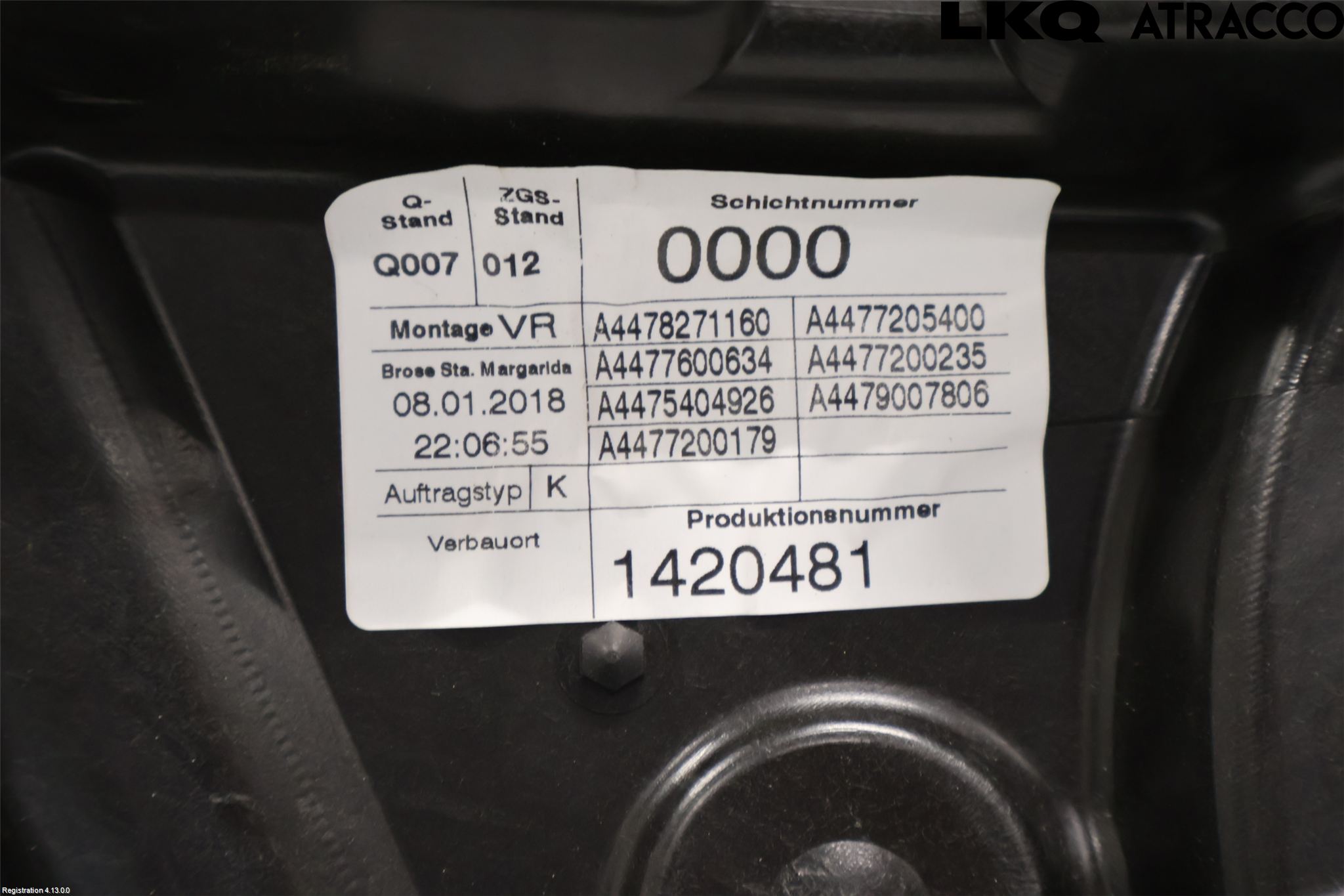 Mercedes-Benz MB VITO/V-KLASS (W640,W447,W448) 14- Fönsterhiss El Kompl