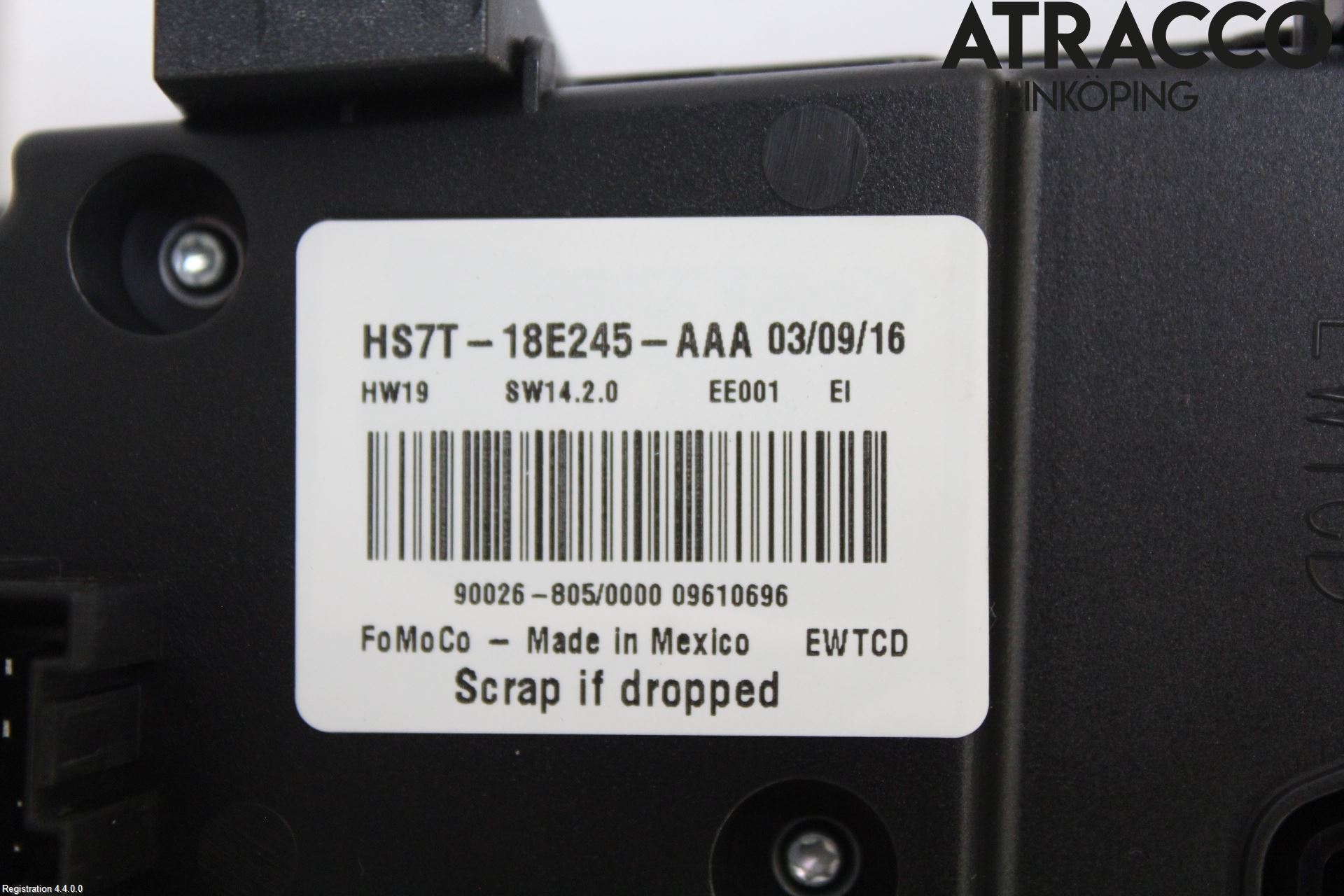Ford MONDEO 15-22 Ac Styrenhet Ac Manöveren