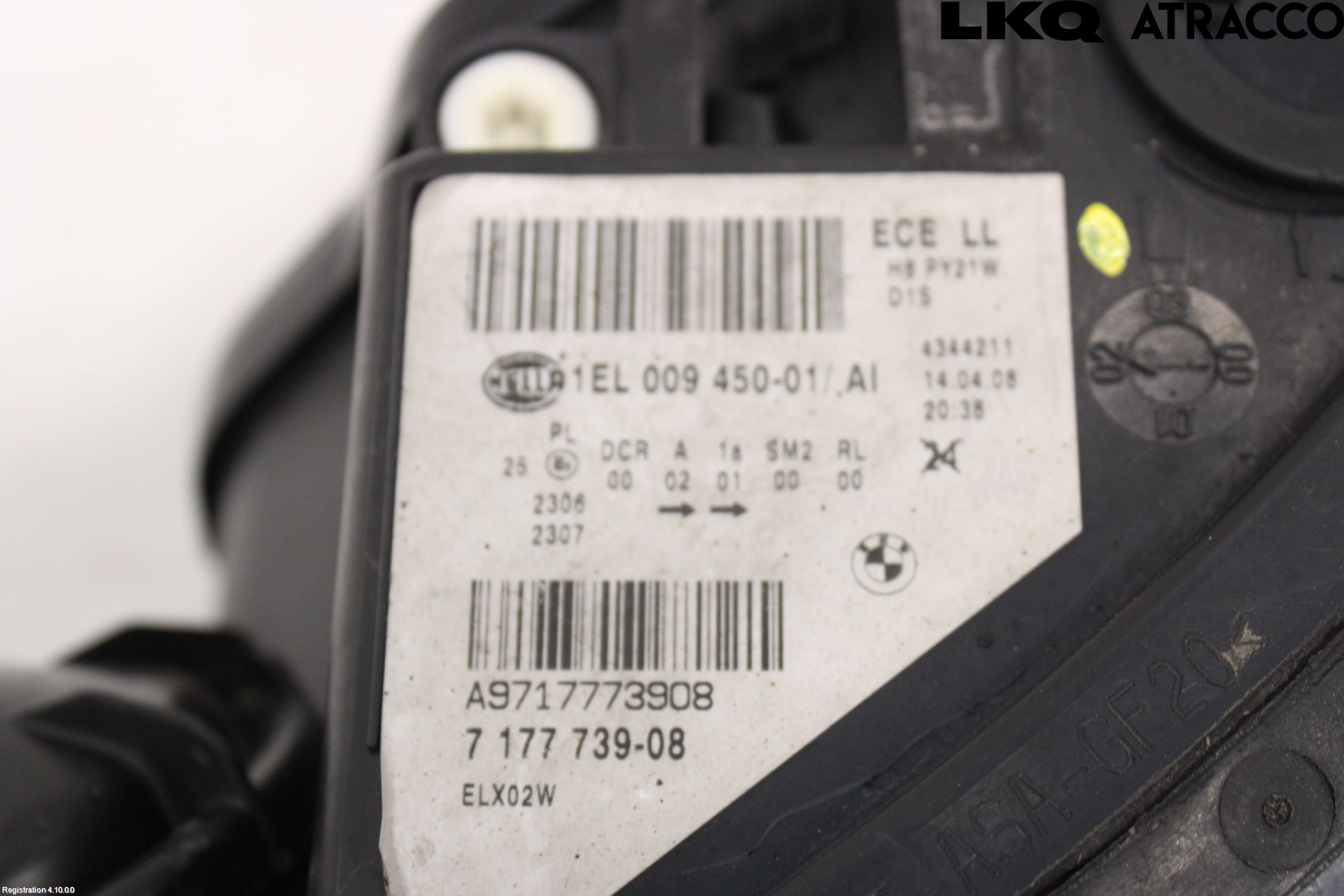 BMW 5 E60/61 Sed/Tou 02-10 Strålkastare Vänster