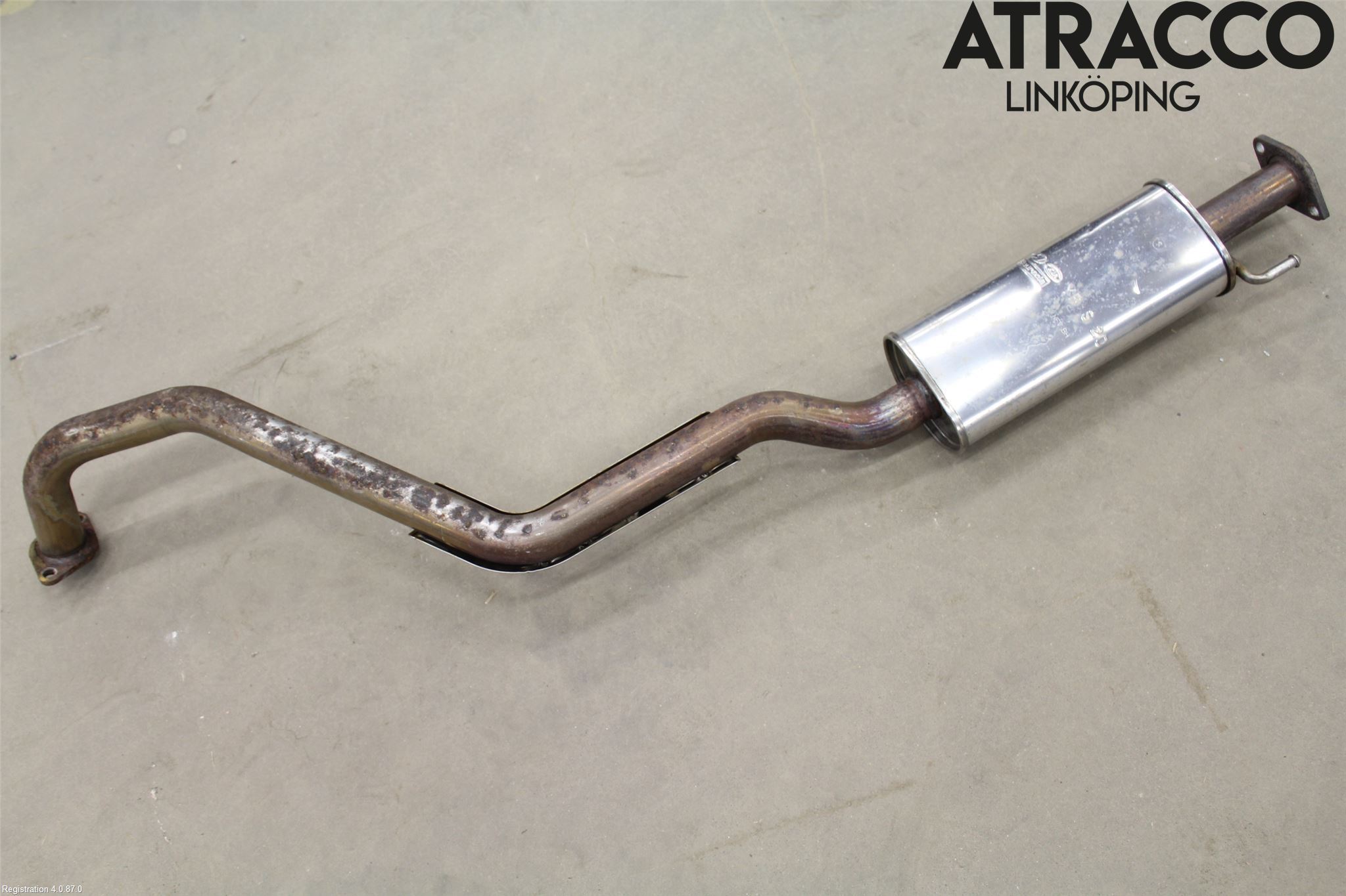 Kia STONIC 18->> Avgas Mellandämpare