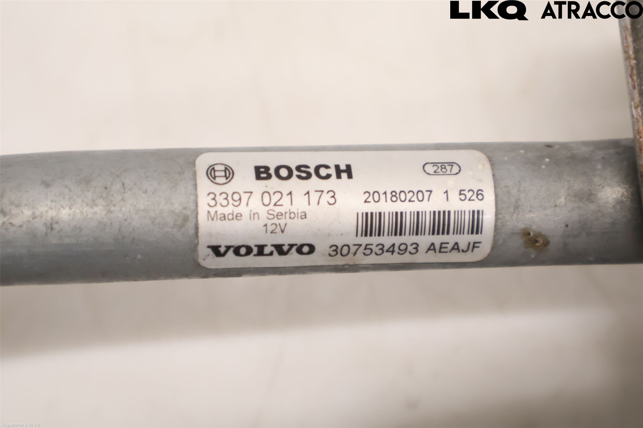 Volvo S60 14-18 Torkarmotor Vindruta