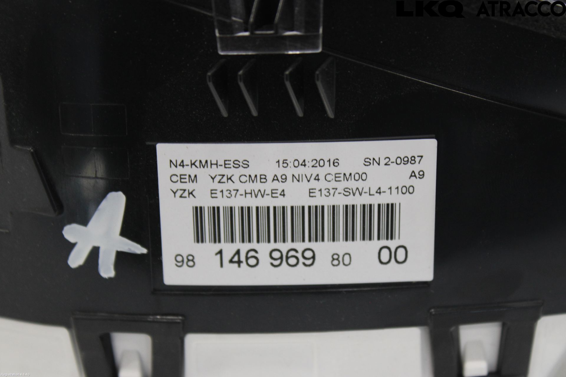 Peugeot 2008 13-20 Instrument Komb