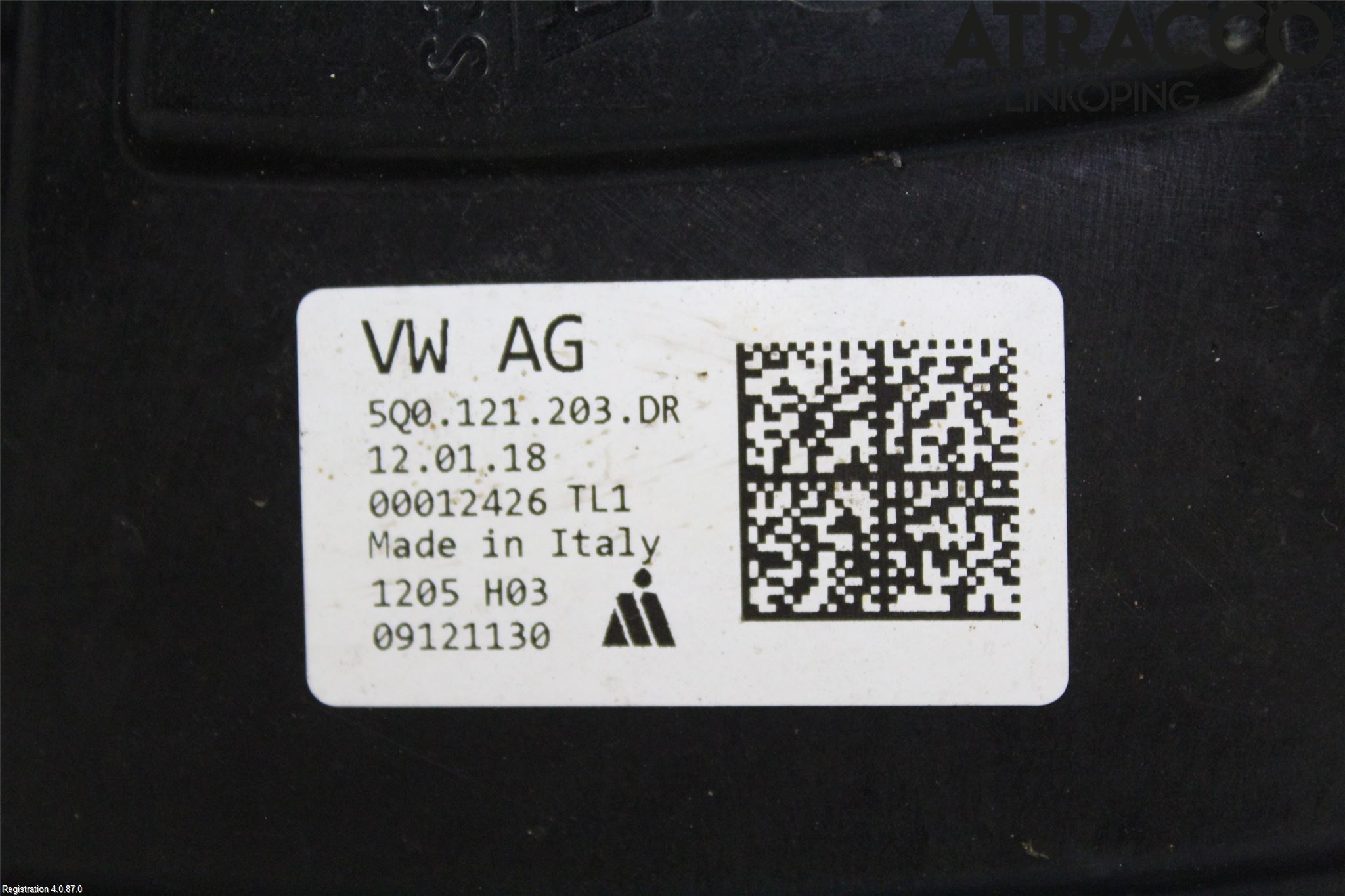 Volkswagen VW GOLF SPORTSVAN 15-20 Kylfläkt El