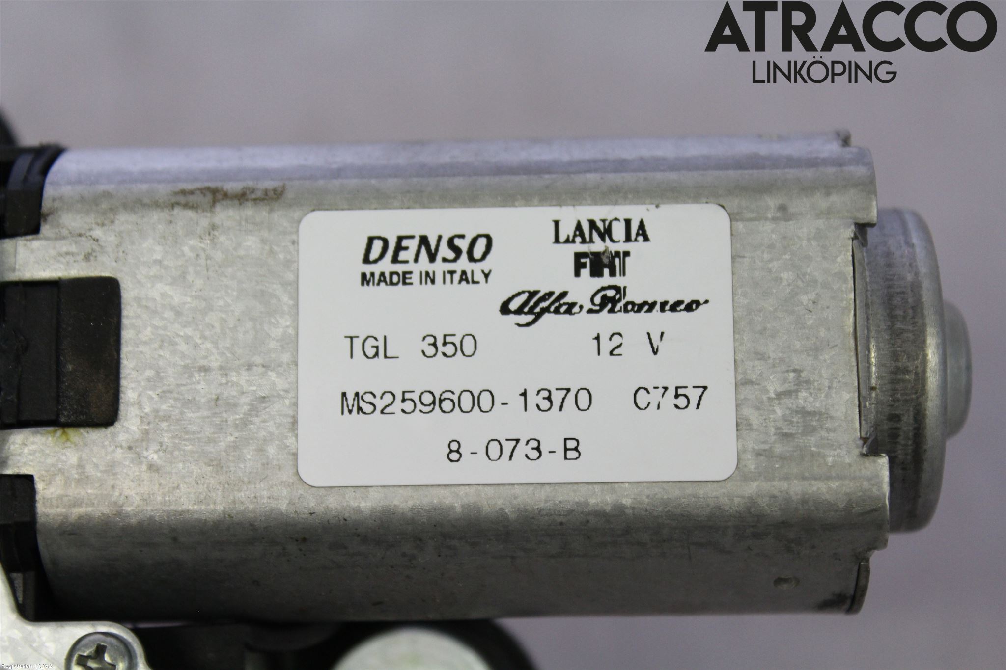 Fiat 500 07- Torkarmotor Baklucka