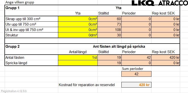 Kia CEED 12-18 Stötfångarbeklädnad Bak