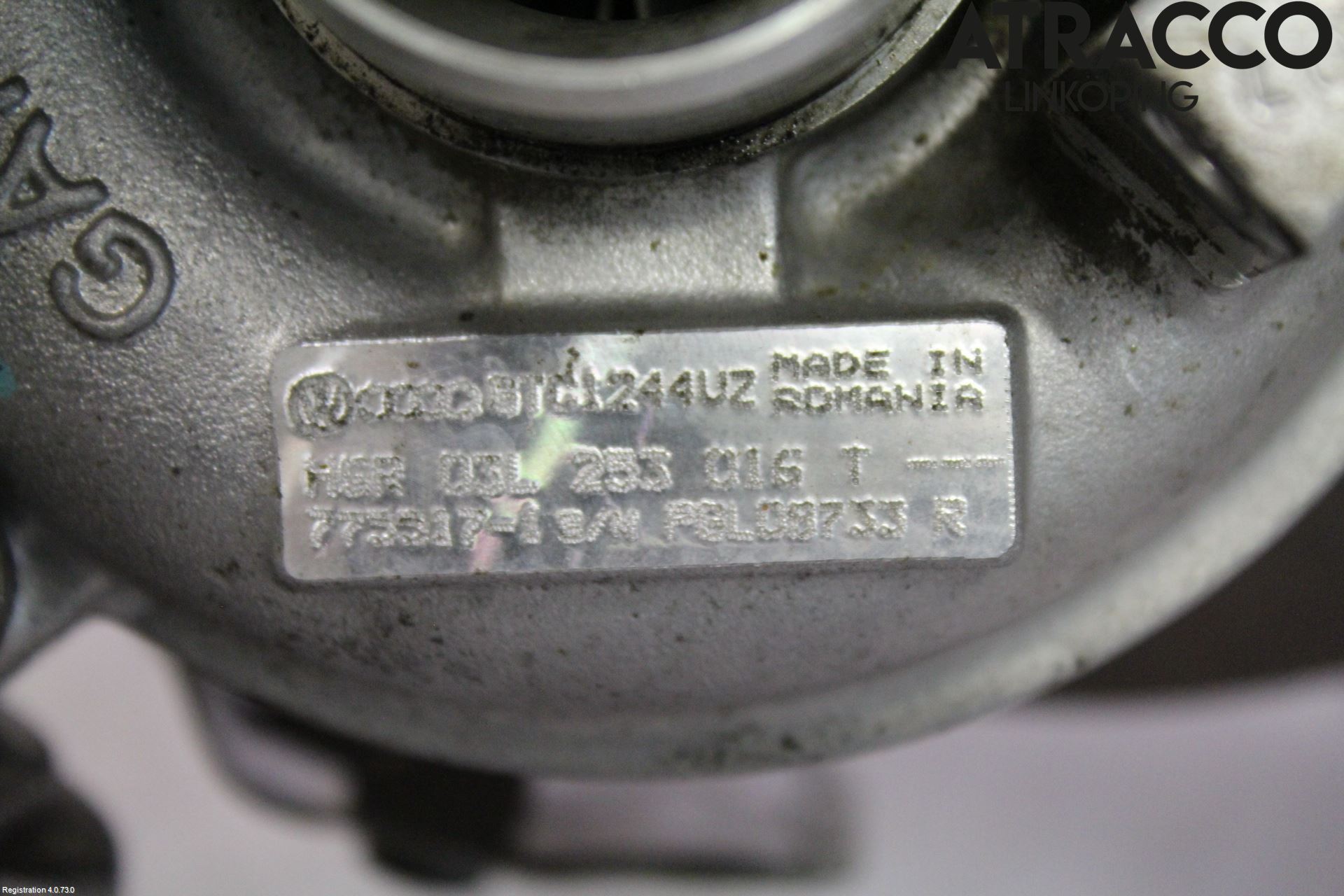 Volkswagen VW GOLF VI 09-13 Turboaggregat