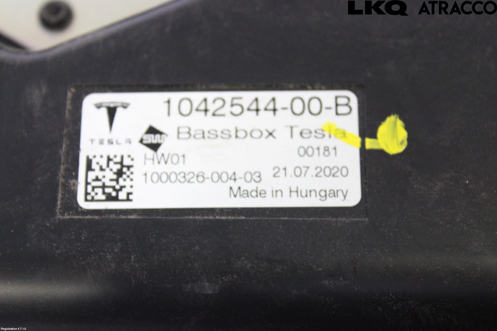 Tesla MODEL S 13- Högtalare