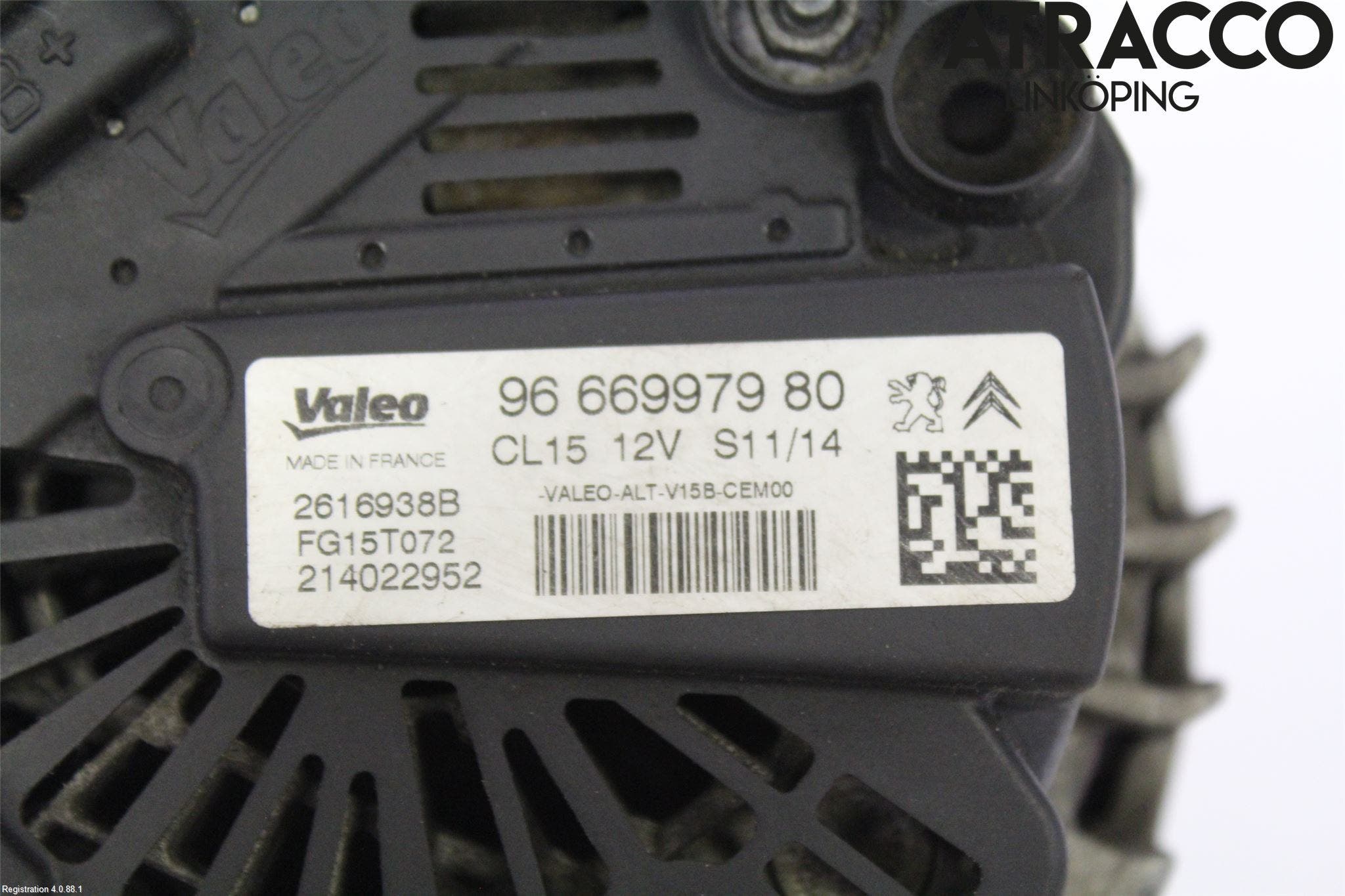 Peugeot 308 14-21 Generator