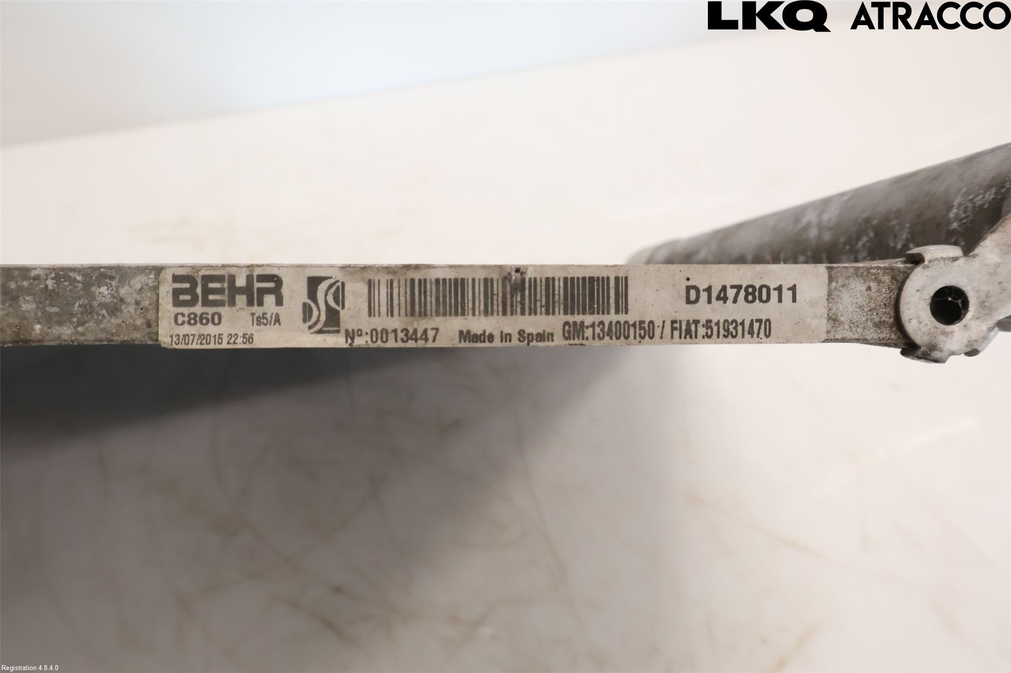 Opel ADAM 13-20 Ac Kondensor-Kylare