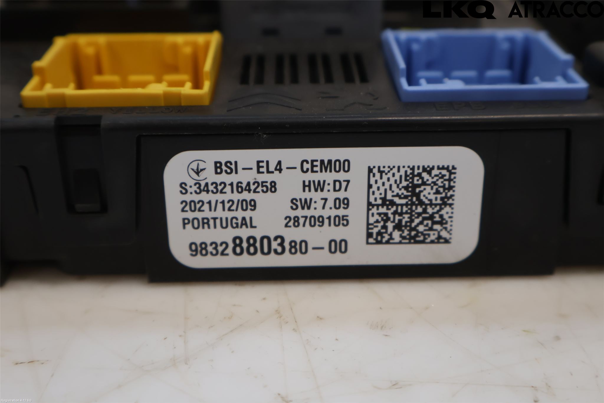 Citroen BERLINGO/E-BERLINGO 19- Säkringsdosa-Elcentral
