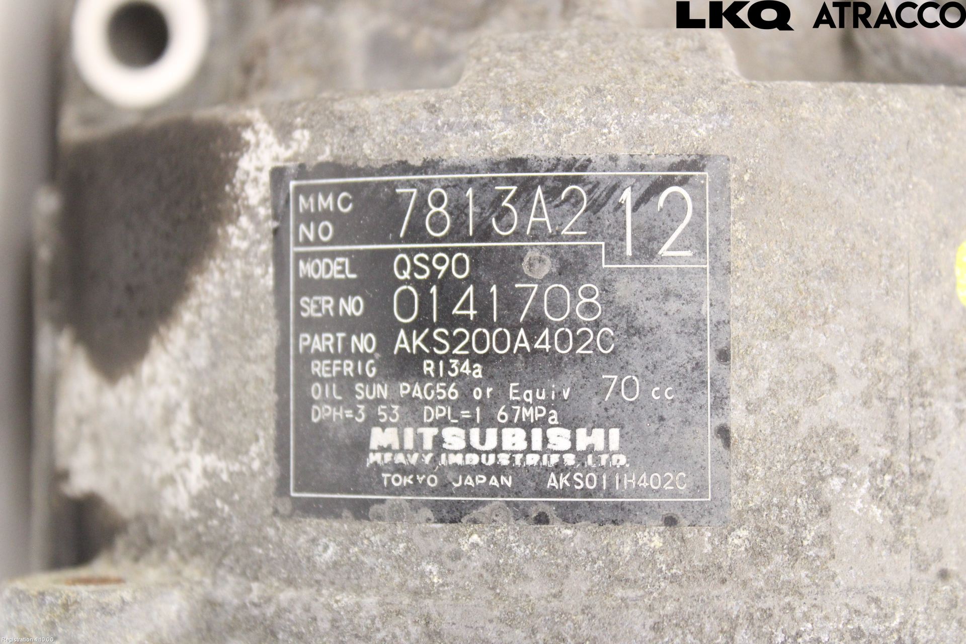 Mitsubishi LANCER 07-14 Ac Kompressor