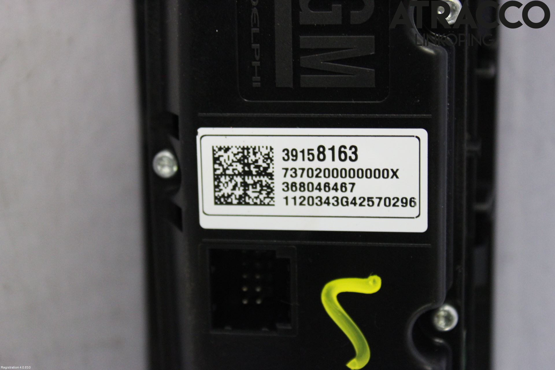 Opel ASTRA K 16-22 Ac Styrenhet Ac Manöveren