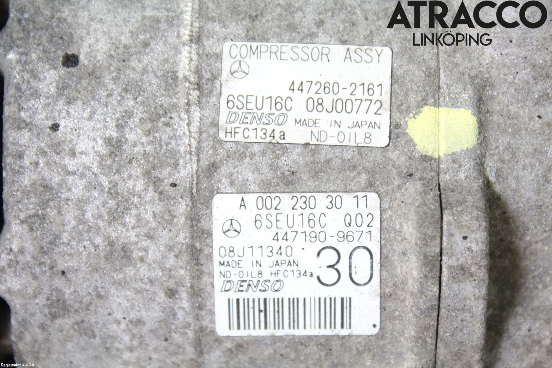 Mercedes-Benz MB C-KLASS (W204) 07-15 Ac Kompressor