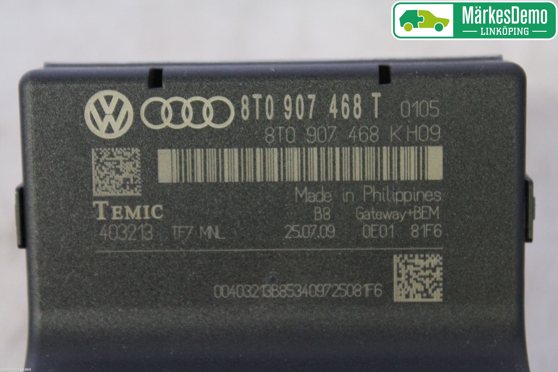 Audi A5 07-16 Styrenhet Övrigt