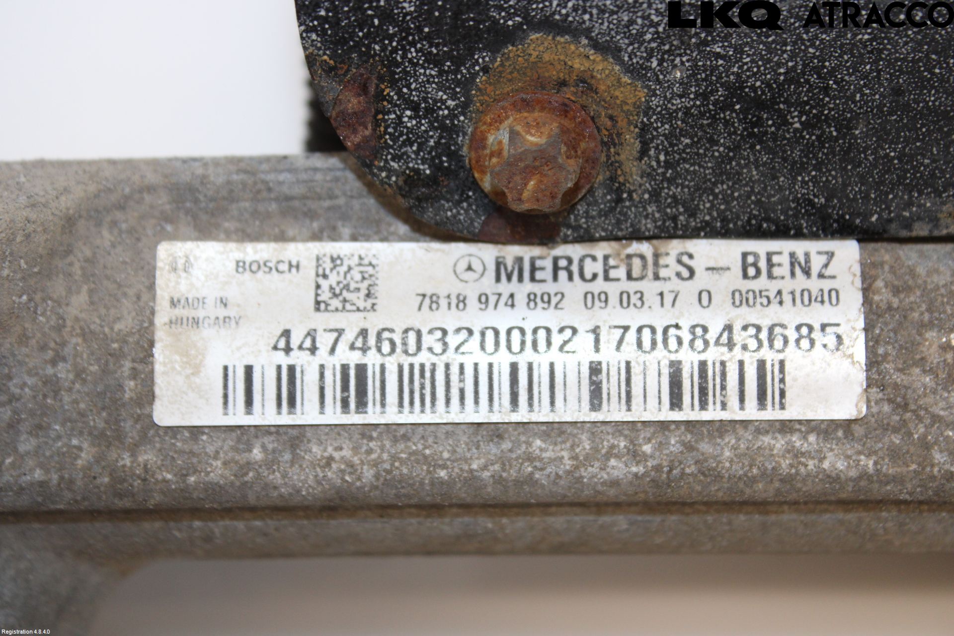 Mercedes-Benz MB VITO/V-KLASS (W640,W447,W448) 14- Styrväxel Servo -Snäcka