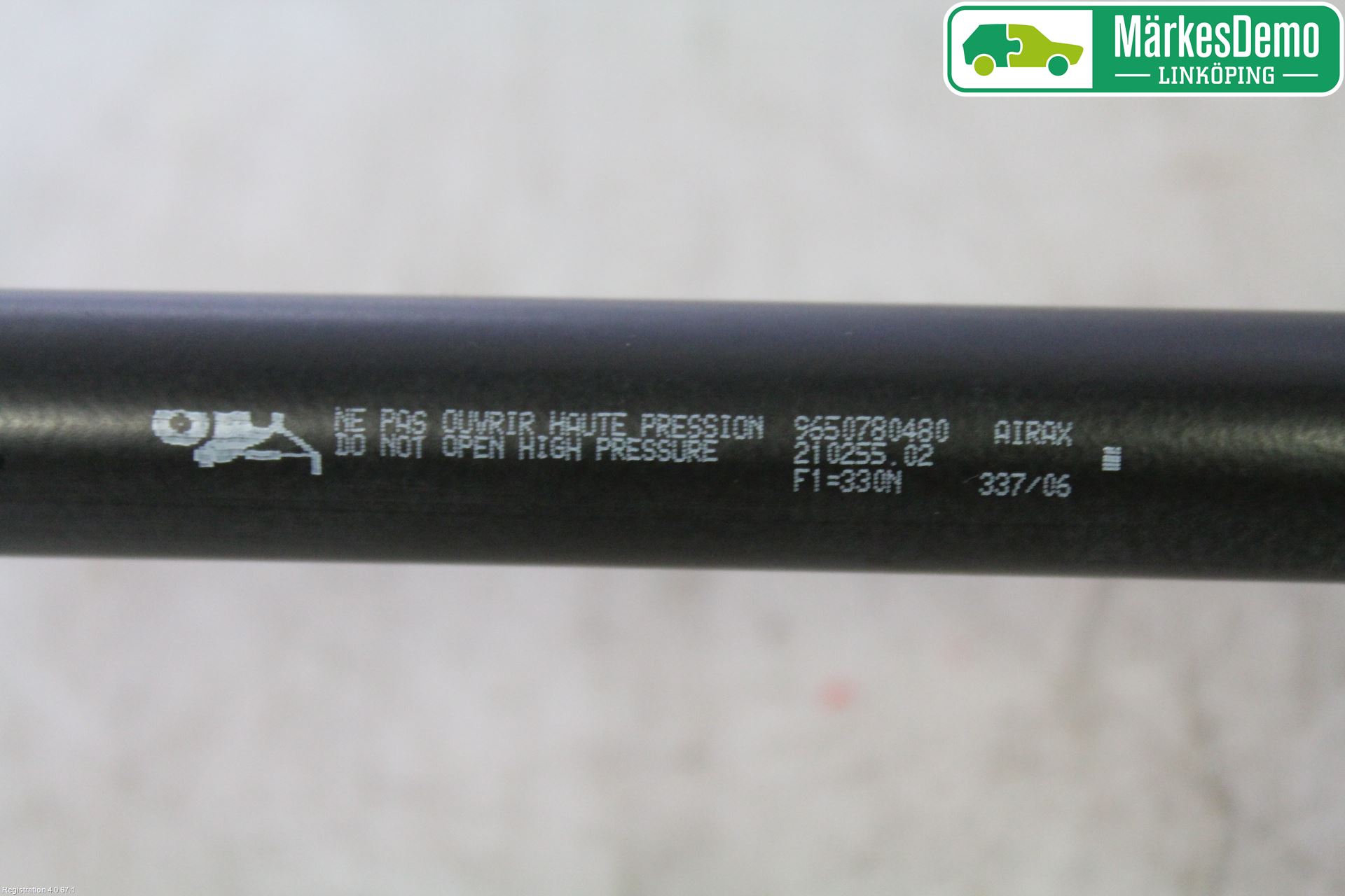 Peugeot 207 Gasfjäder Baklucka