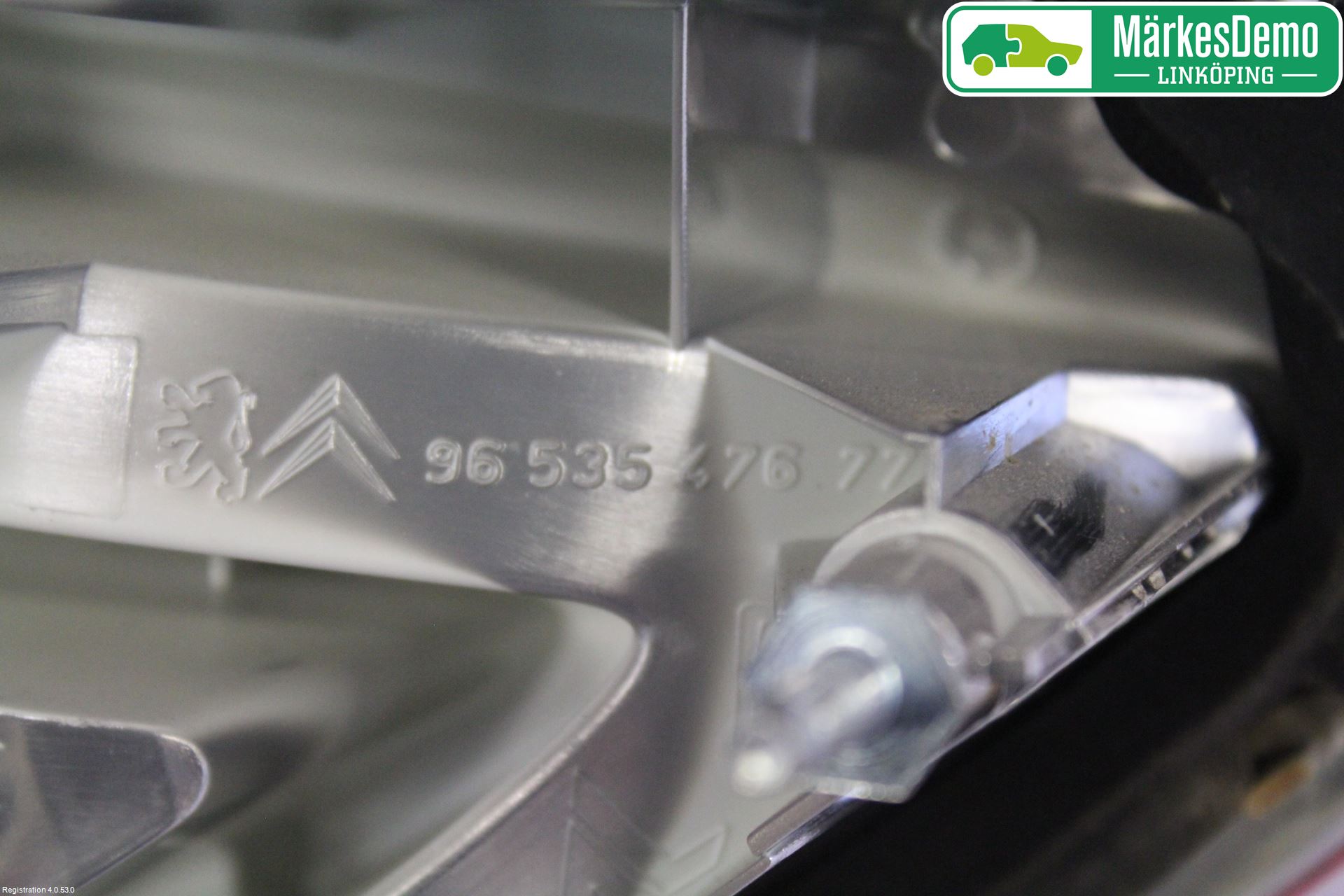 Citroen C4 PICASSO 06-13 Bakljus Lucka Hö