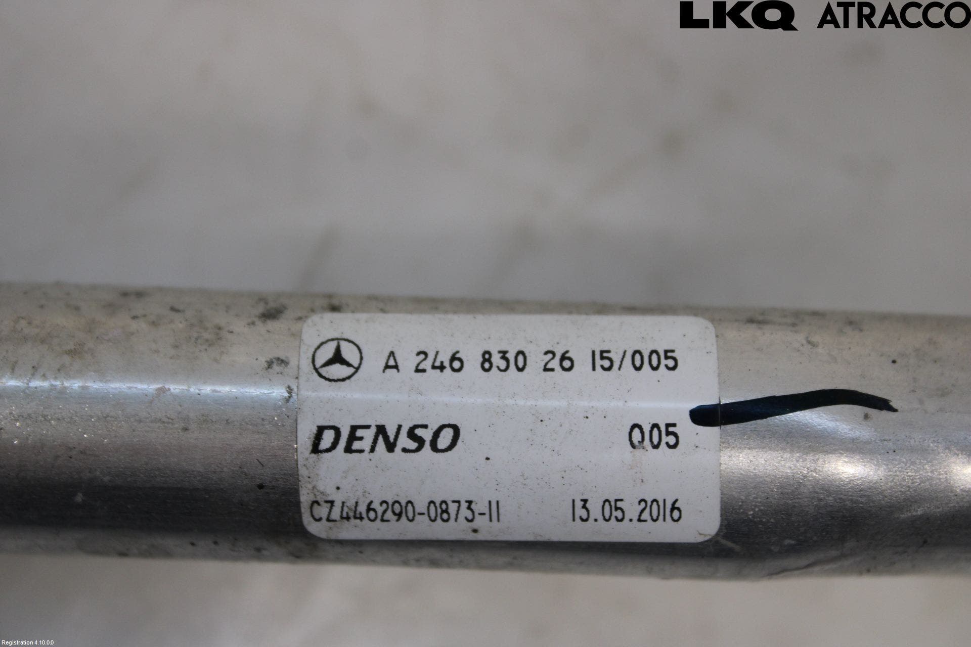 Mercedes-Benz MB CLA-KLASS (C117/X117) 13-19 Ac Slang-Rör