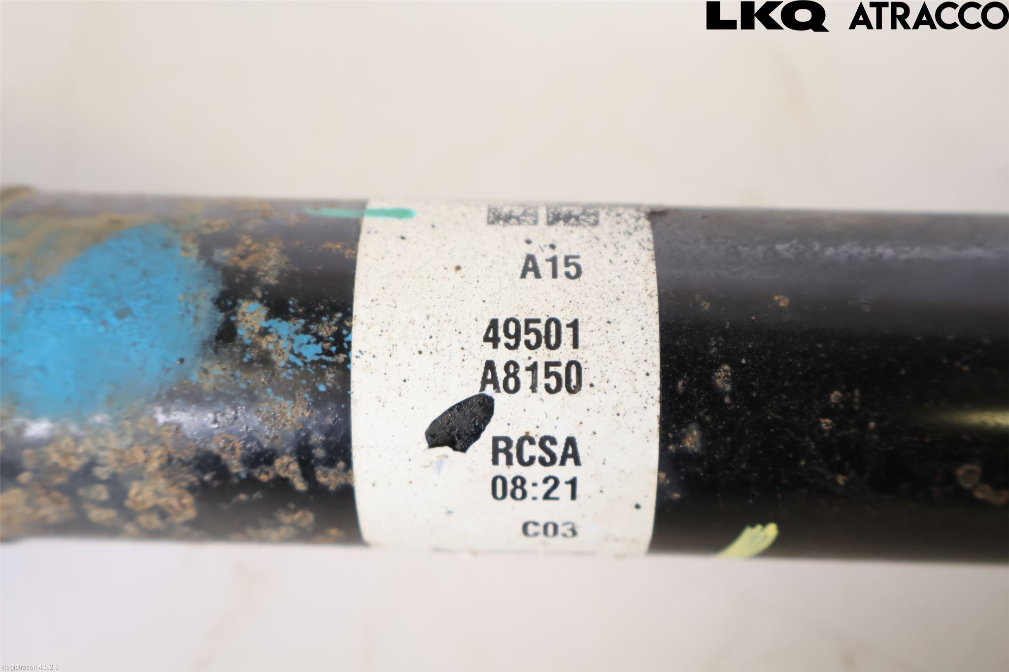 Kia OPTIMA 16-20 Drivaxel Fram Höger