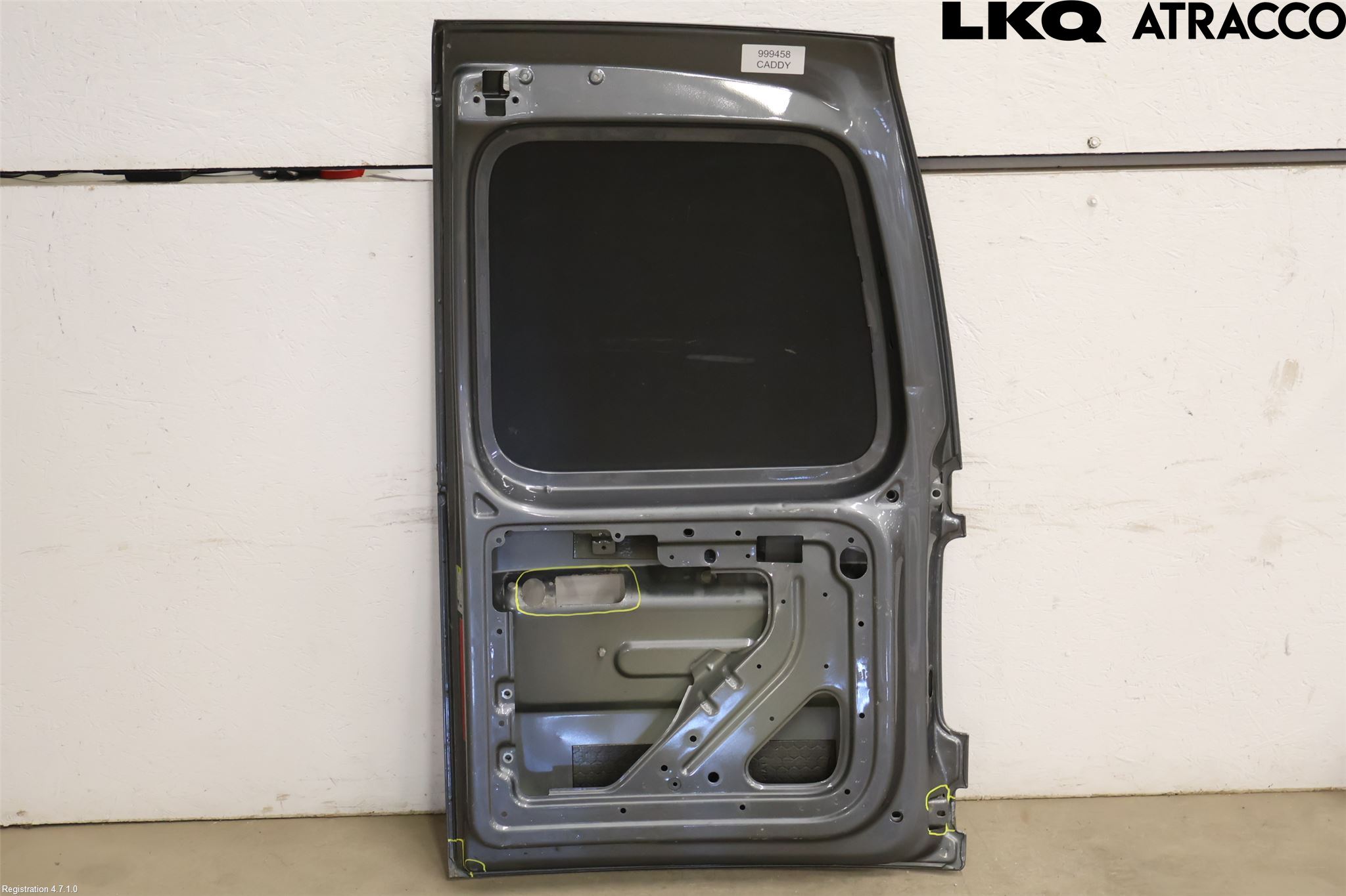 Volkswagen VW CADDY 11-15 Dörr Bak Van-Skåp Vänster